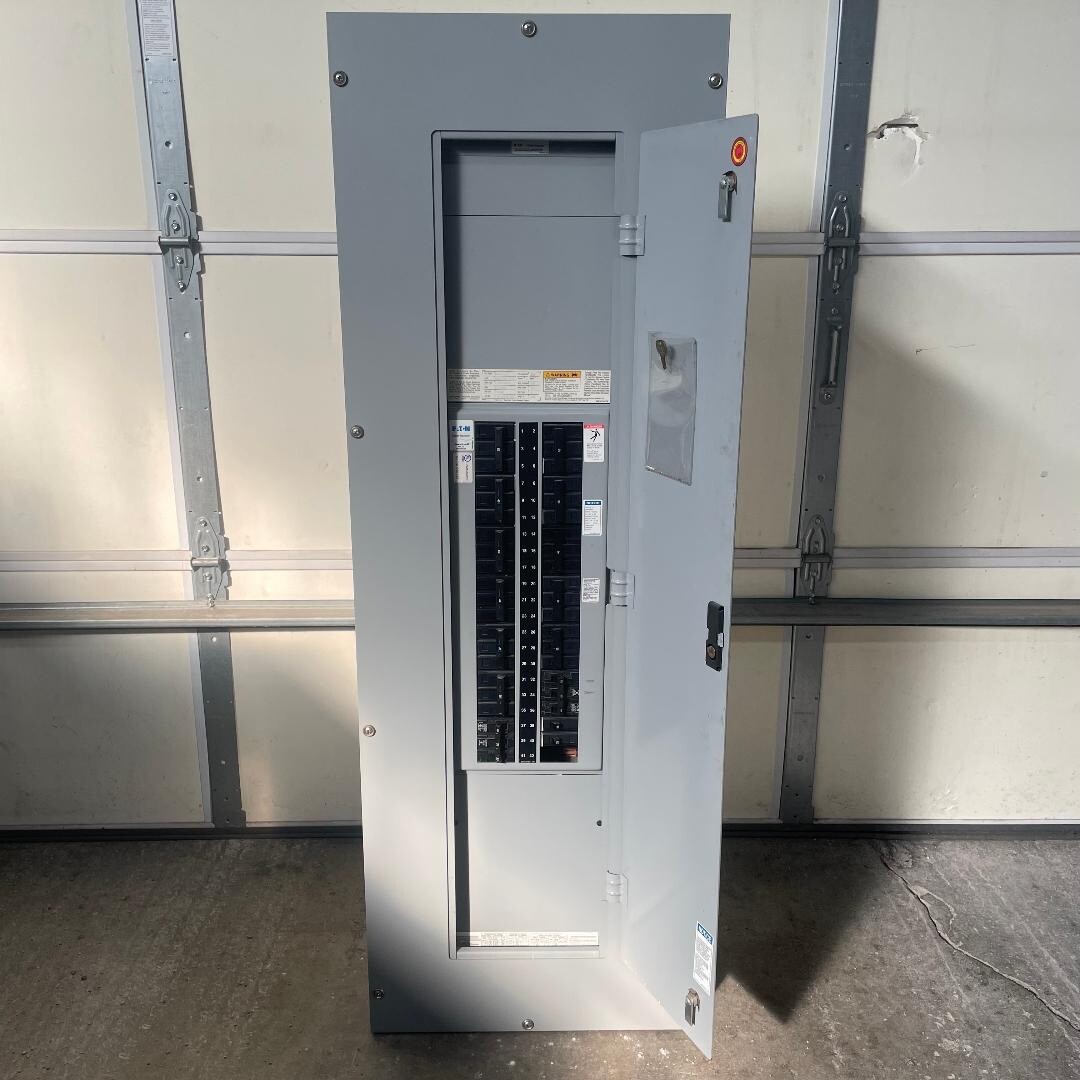 Eaton PRL1A Panelboard 400A 120/208V 3Ph 4W 400 Amp MLO W/ Breakers