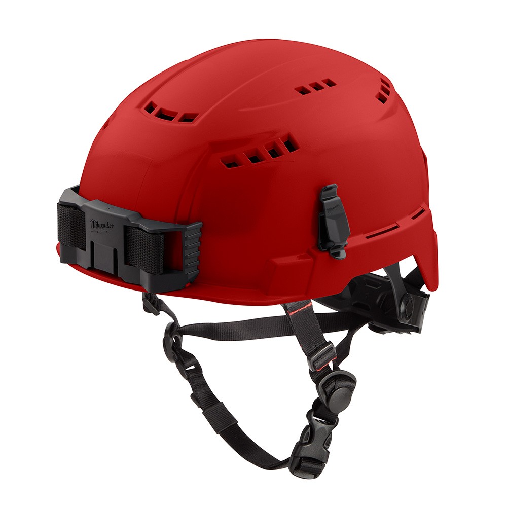 Milwaukee 48-73-1308 BOLT Red Safety Helmet (USA) – Type 2, Class C, Vented