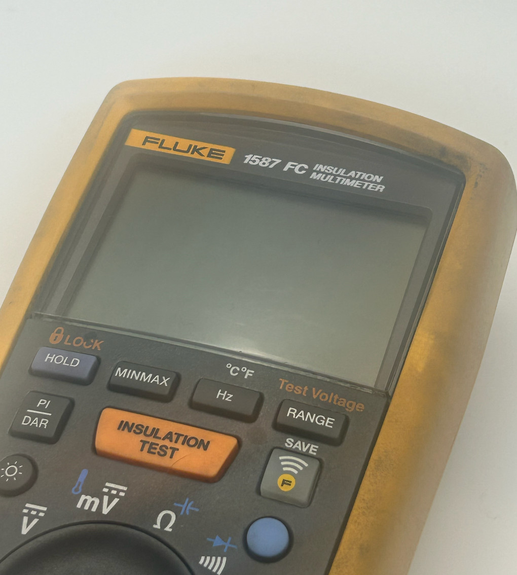 Fluke 1587 FC Insulation Multimeter Megohmmeter DMM Tested Works Perfect – Used