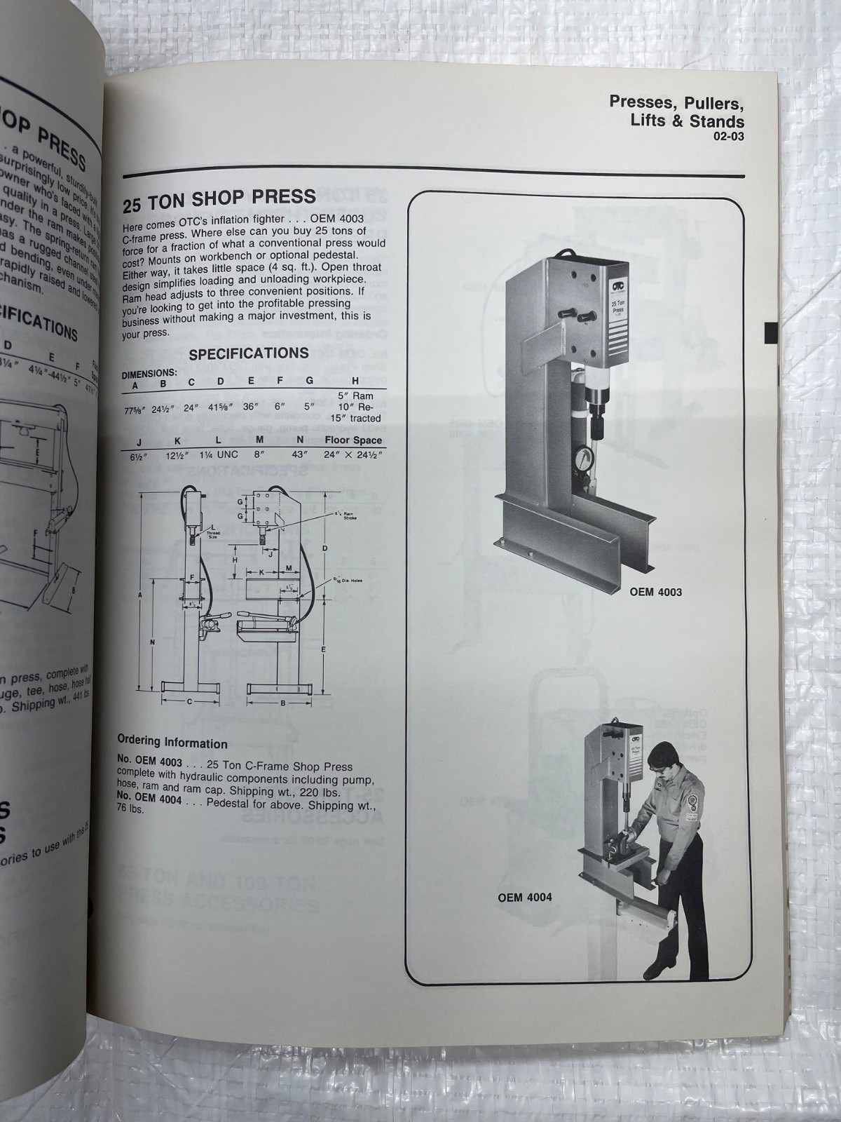 Service Tools: Tools and Service Equipment Catalog OEM-86