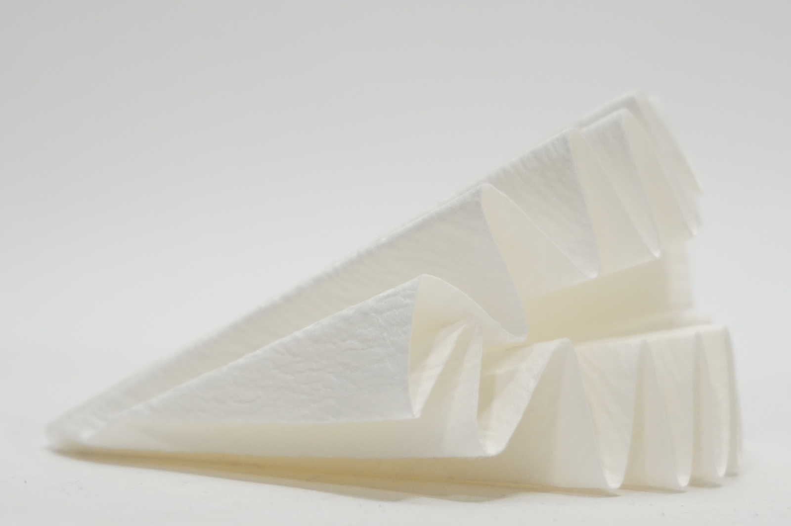 Filter paper laboratory filter pleated filter 125 mm cellulose 100 pieces
