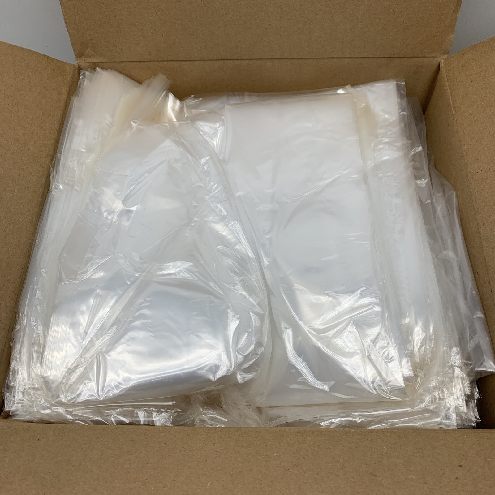 (500-Pack) Pitt Plastics 1.2 MIL Clear Poly Bags 12″ x 8″ x 30″ Deep/Long/Tall