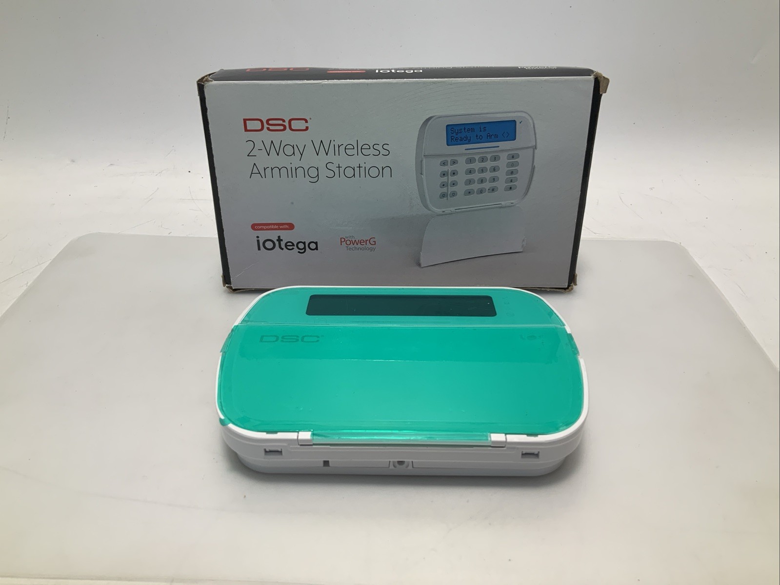 NEW DSC 2 WAY WIRELESS ARMING STATION COMPATIBLE WITH IOTEGA 80007616 WS9LCDWF9