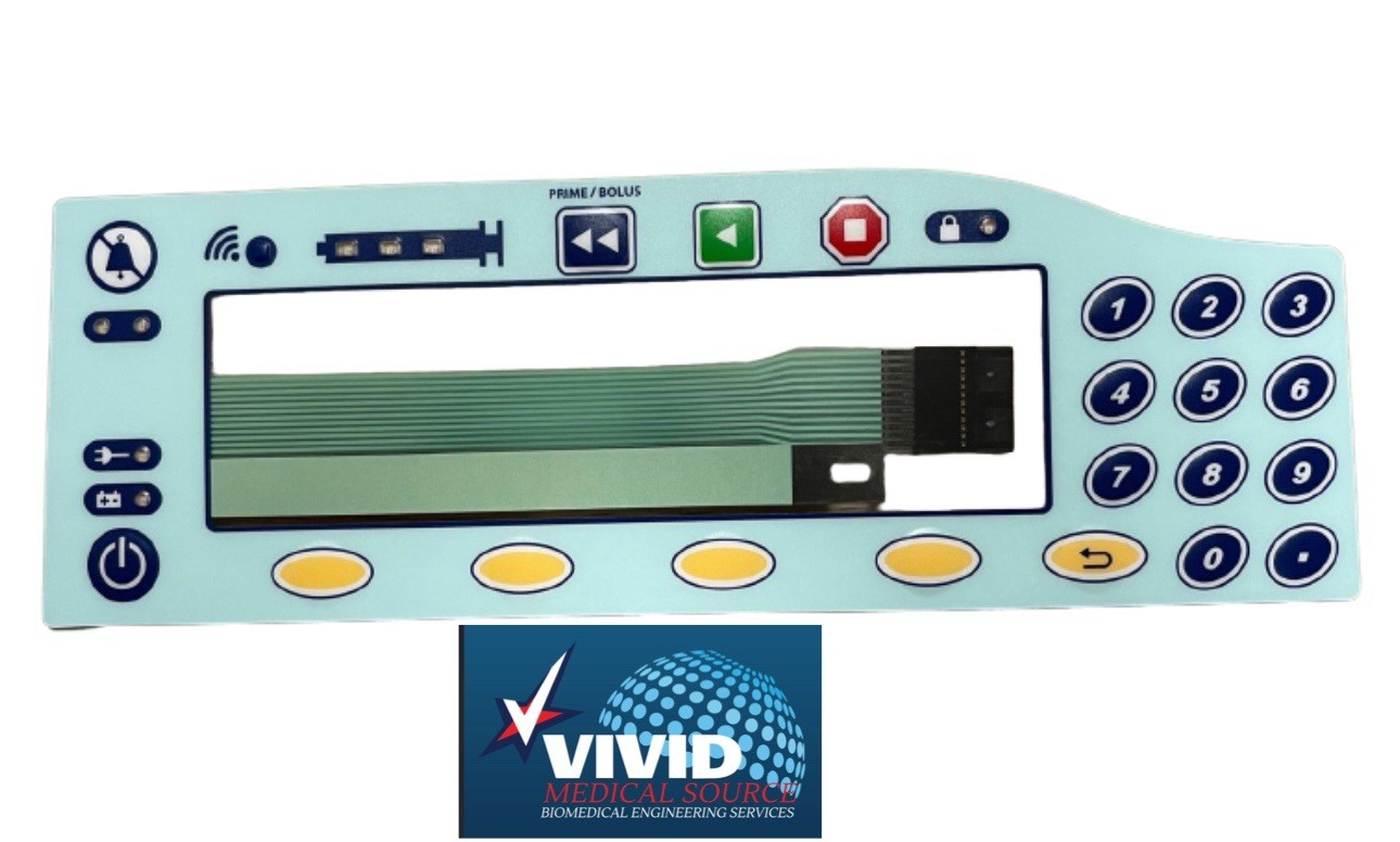 FRONT OVERLAY WITH KEYPAD Membrane Switch FOR MEDFUSION 4000 1 Yr Warranty