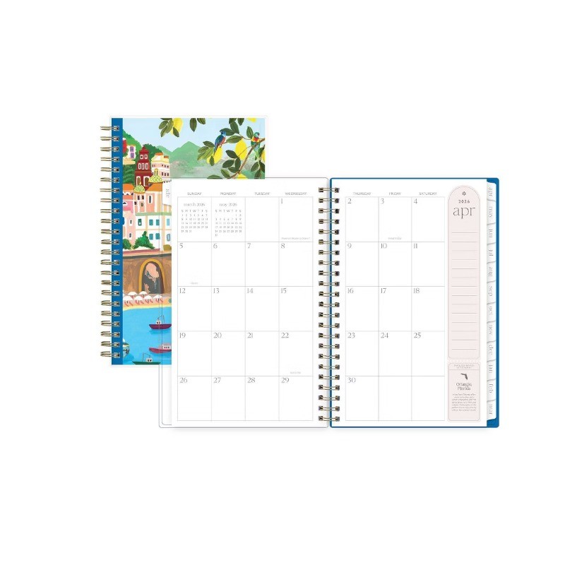 Rhi James for Blue Sky Weekly/Monthly Planner 15 Month Wirebound 5″x8″