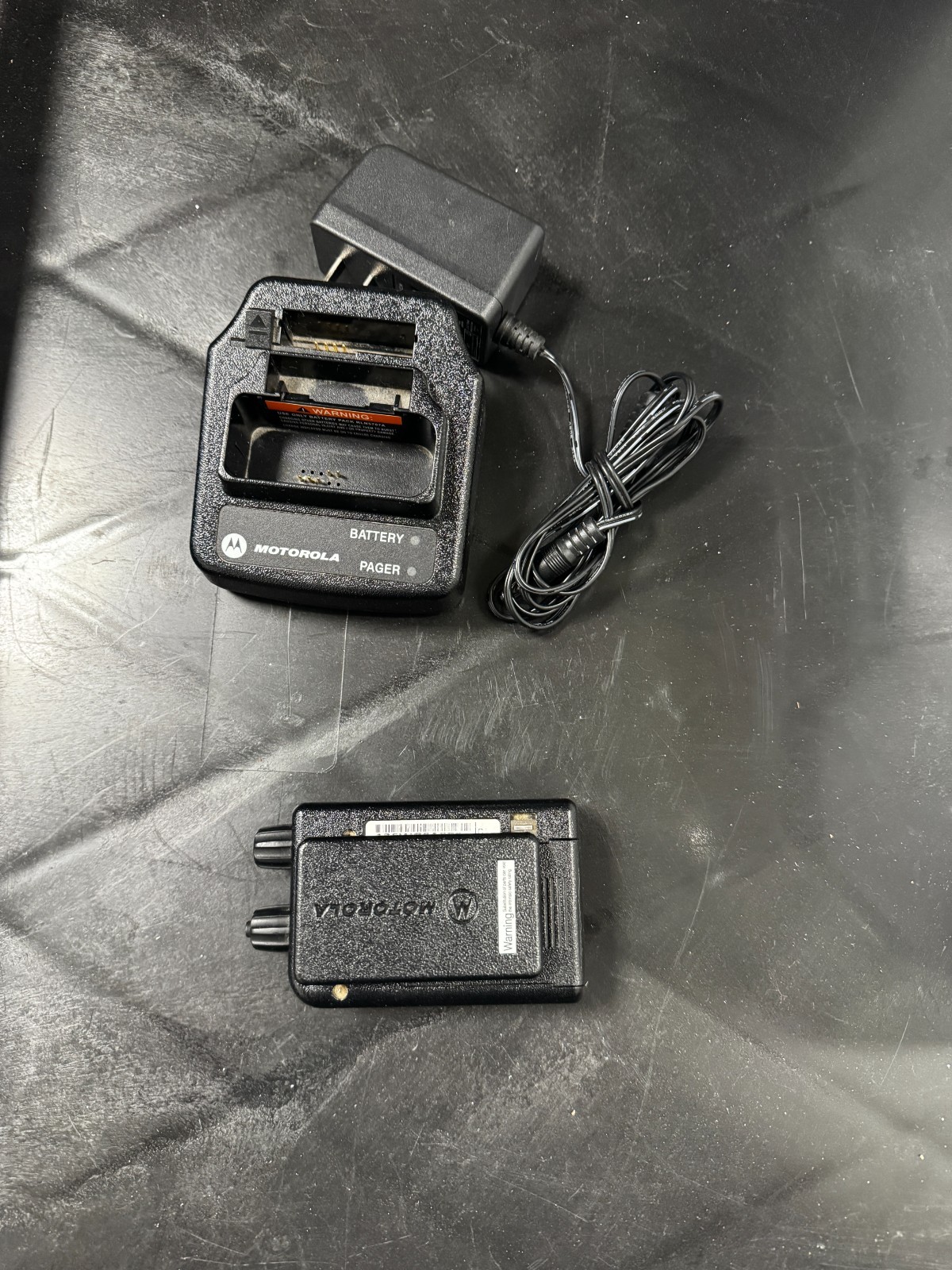 Motorola Minitor V (5) VHF 2-Channel Stored Voice Pager 151-158.9975 MHz