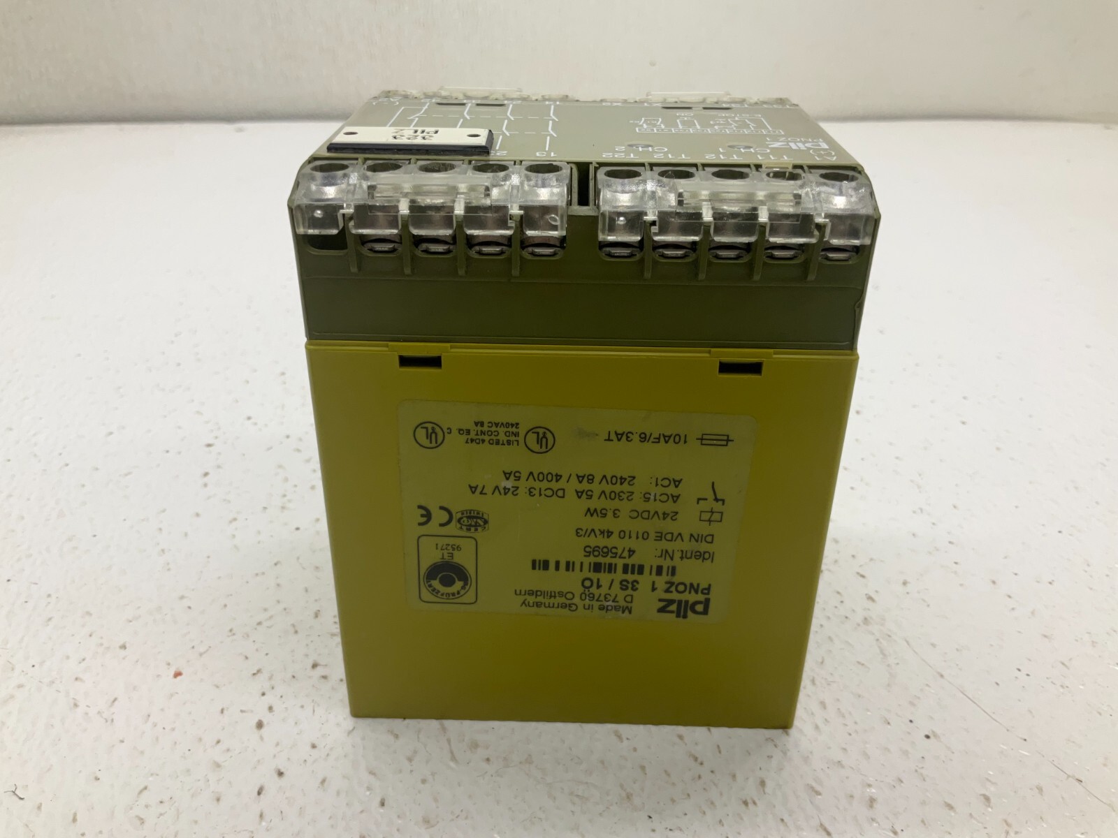 Pilz PNOZ 1 3S/1O Safety Relay 24 VDC PNOZ13S/1O PN0Z 475695 (TSC)