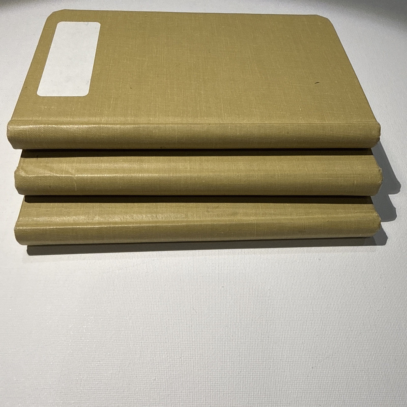 Vintage Boorum & Pease Memo Books No. 6558 Set Of 3 Notebook 7×4.5 Inch Tan