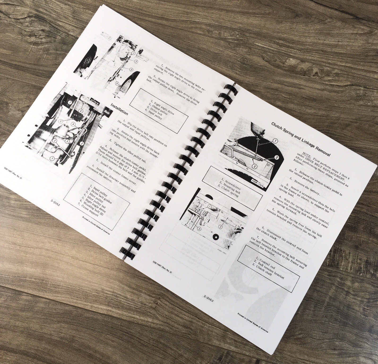 Cub Cadet 782 Garden Tractor Kt17 Series II Engine Service Operators Manual Set