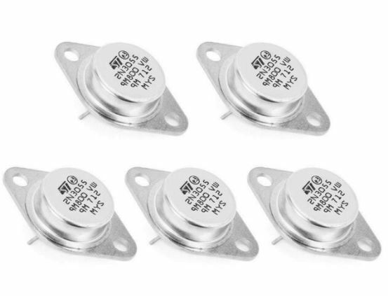 2PCS PACK 2N3055 NPN Power Transistor,: 2PCS PER PACK USA SOLD AND SHIP