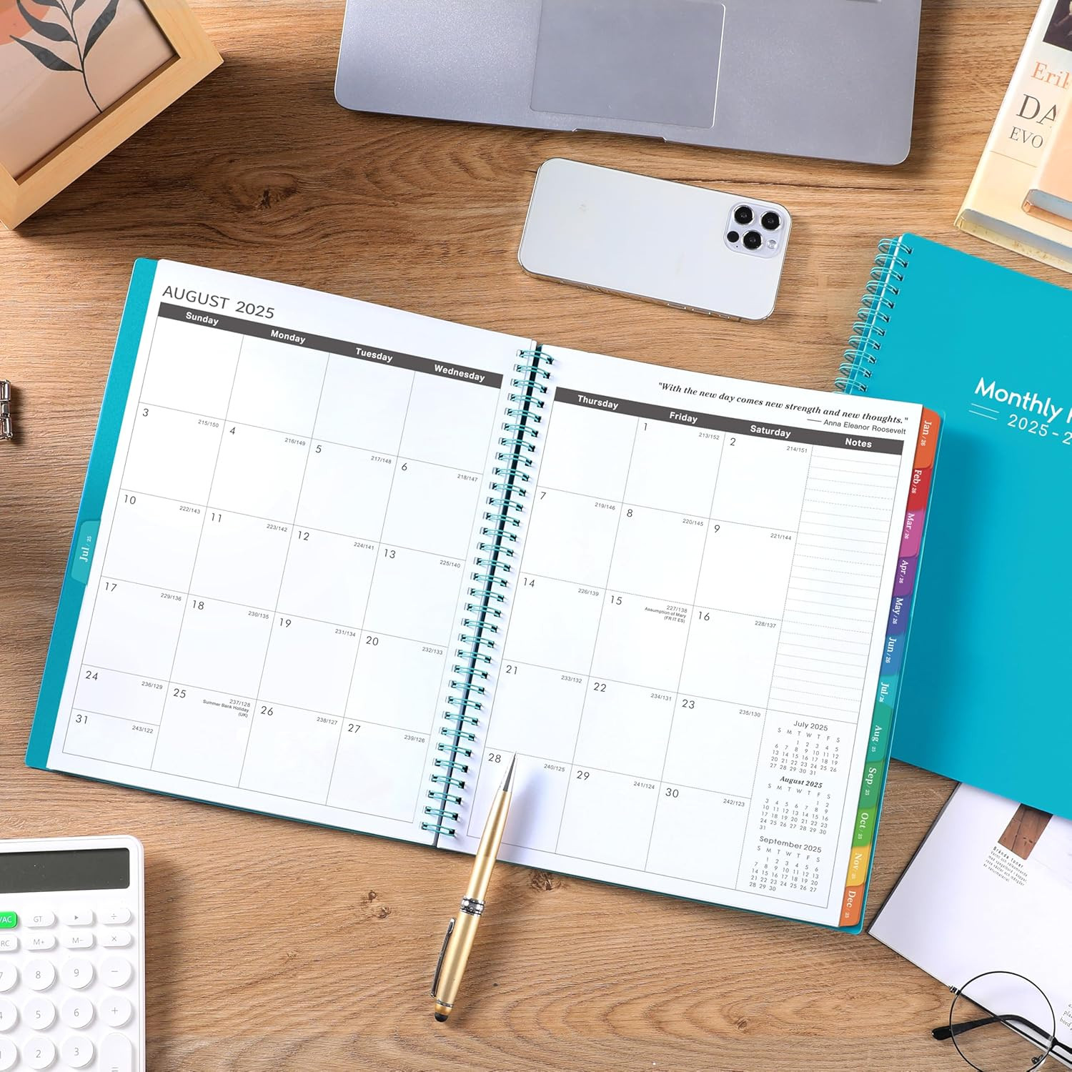 2025-2028 Monthly Planner/Calendar – 3 Year Monthly Planner 2025-2028, Jul.2025