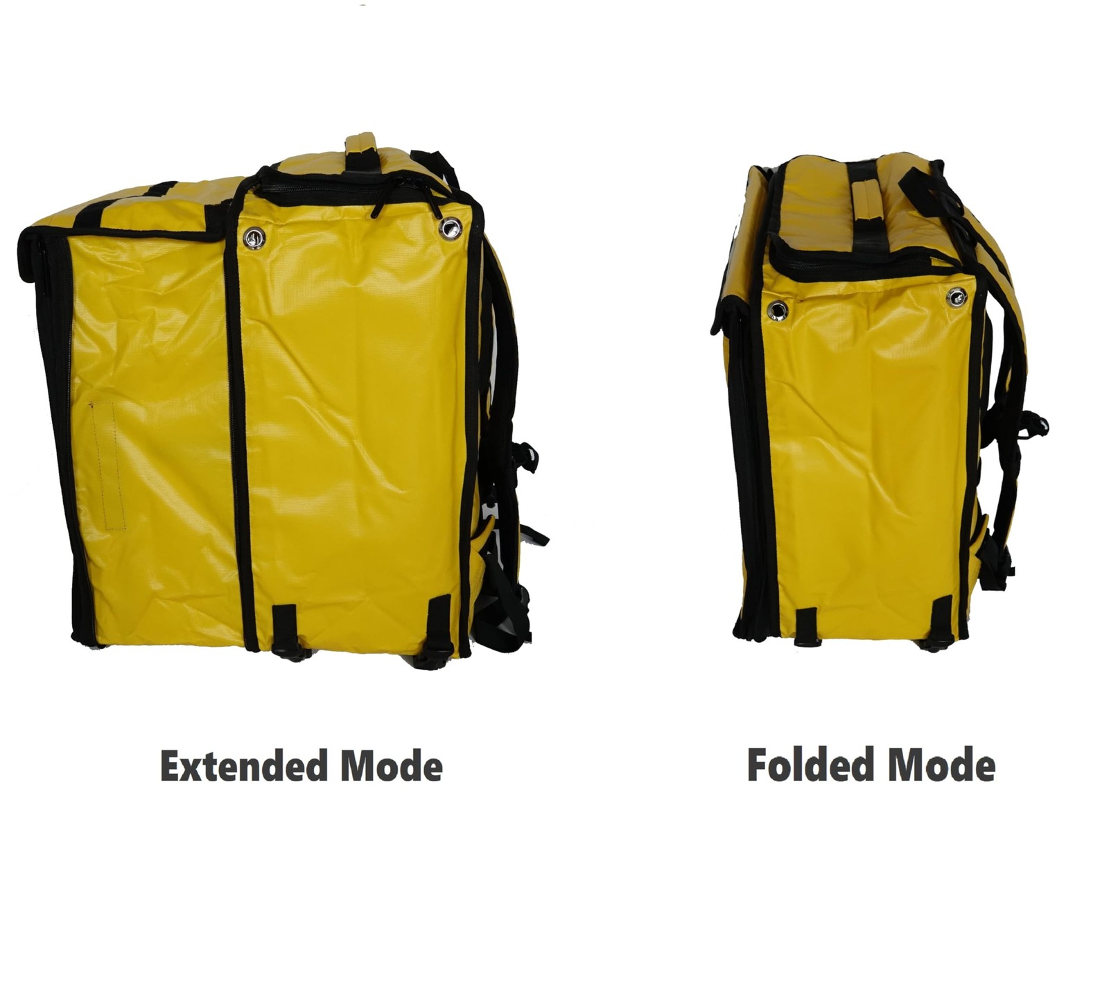 PK-GV: Extendable Food Delivery Rucksacks, Flexible Pizza Takeaway Bags, Deli…
