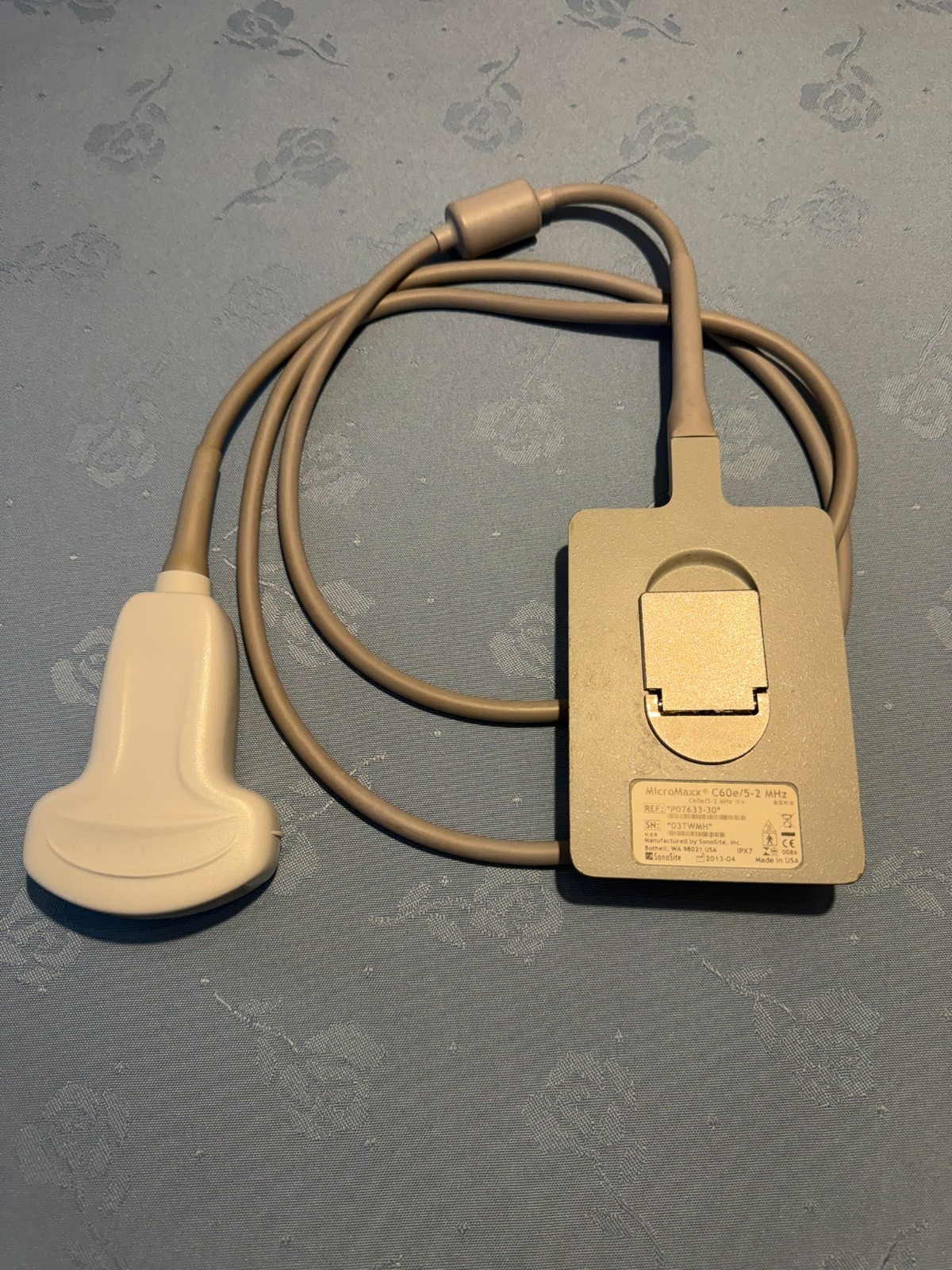 Sonosite MicroMaxx C60e/5-2 MHz Curved Array Transducer Used Good condition