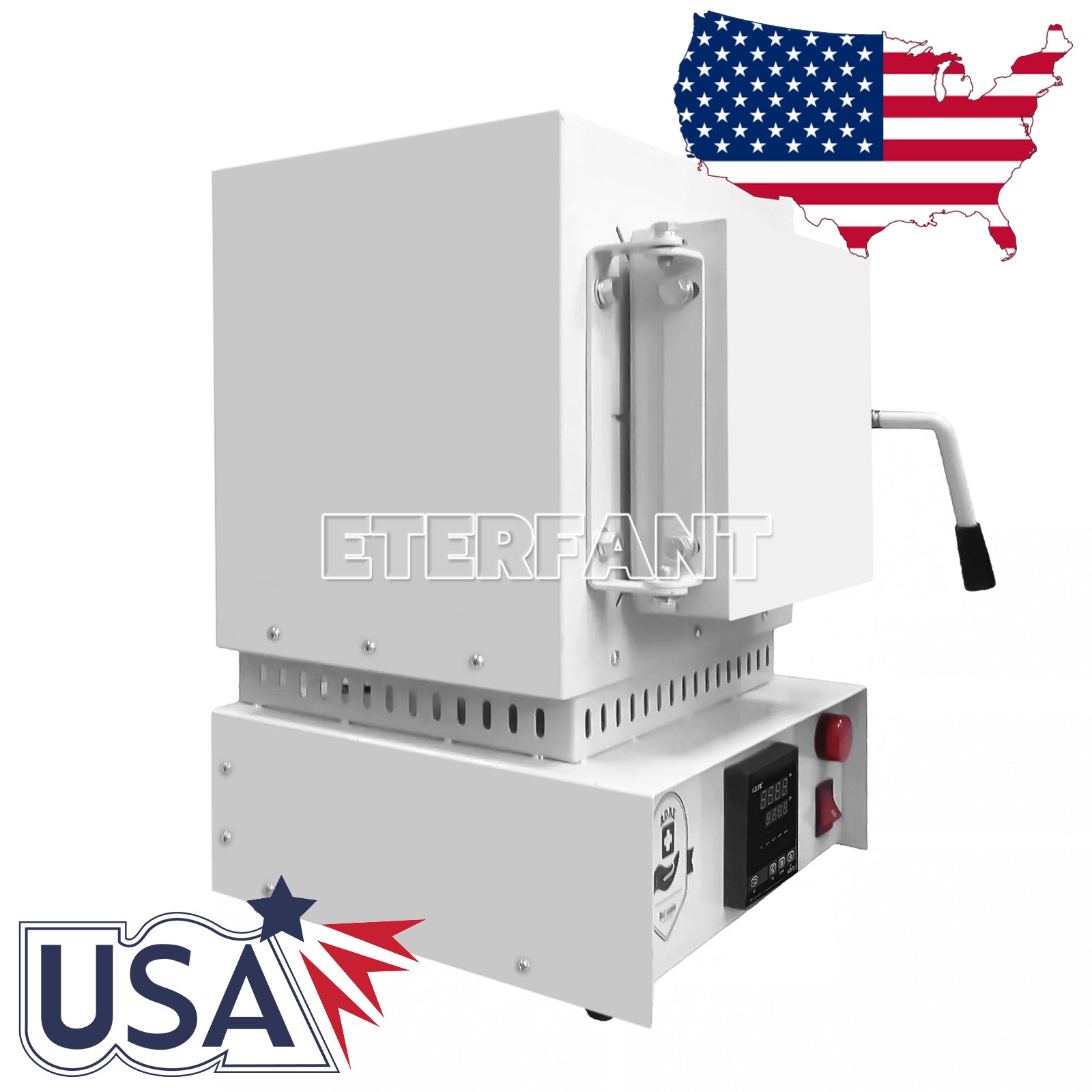 2000W/3000W Dental Lab Burnout Oven 1100℃ High Temperature Fiber Ceramic Furnace