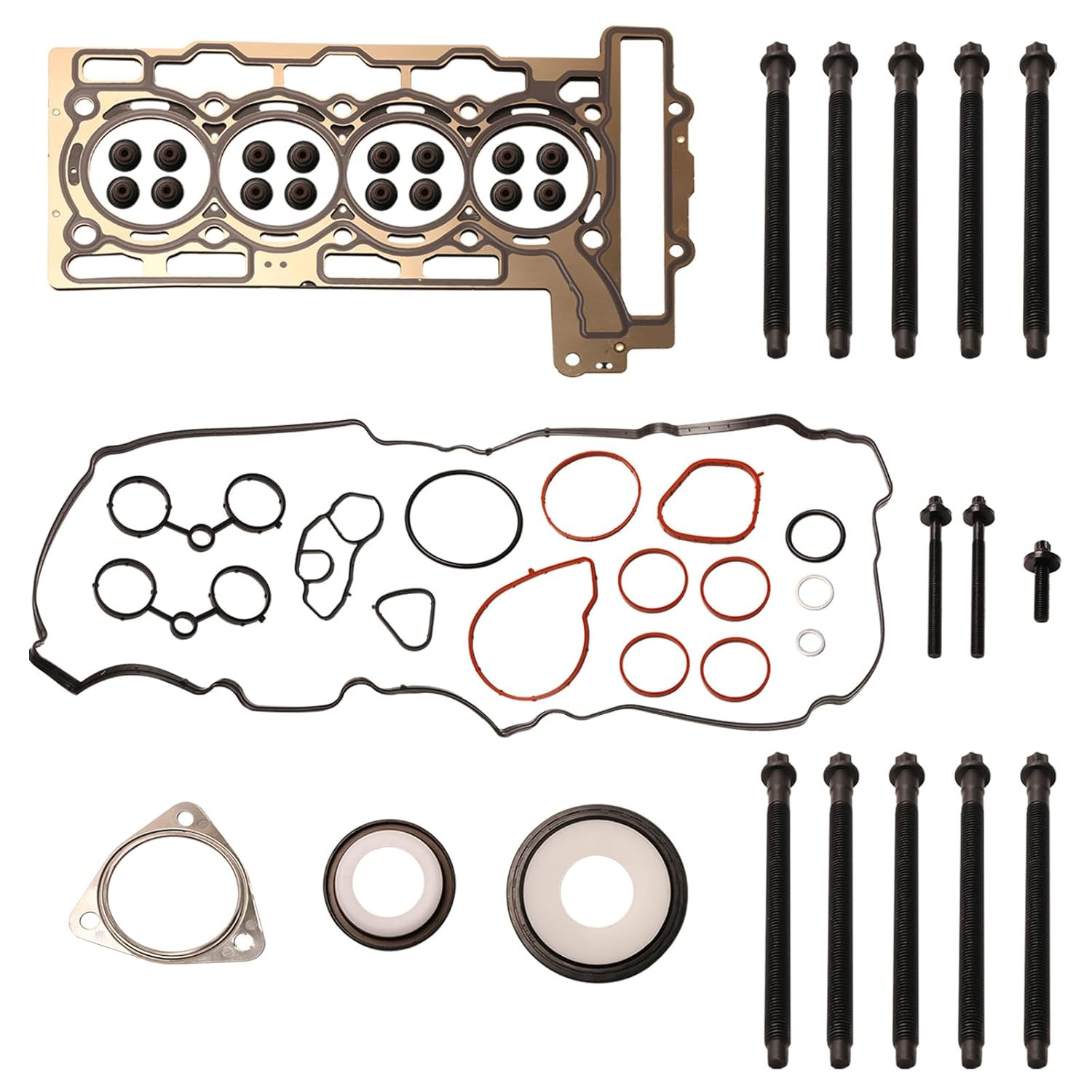 Head Gasket Set Bolts for Mini Cooper S R55 R56 1.6L Turbo N14 9815416 ES72451 4