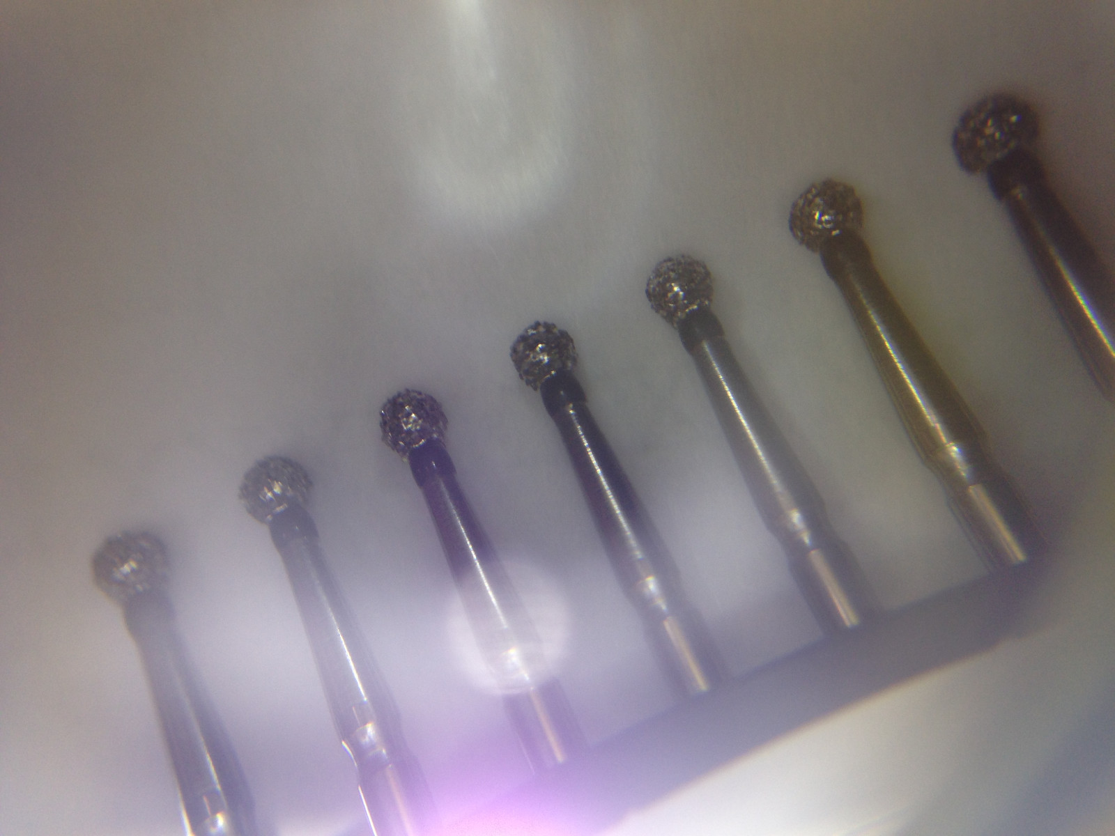 Diamond Burs MDT Round Ball 40 x 001-016c standard 40 burs 1.6mm round diamond