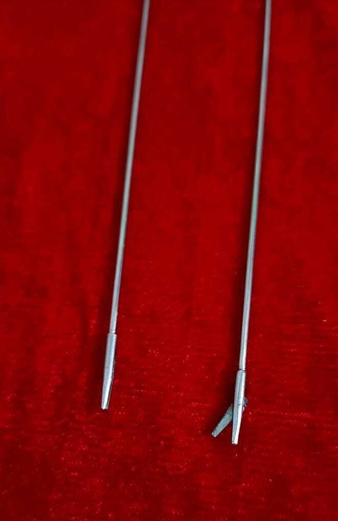 Hysteroscopy Semi Rigid Scissor 5fr 40cm Reusable High Quality Instruments-6pc