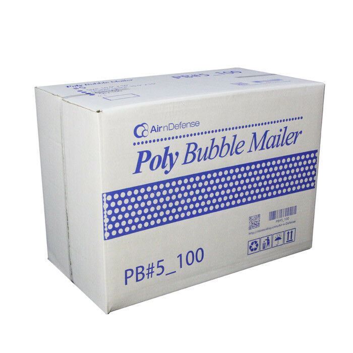 300 #5 10.5×16 Poly Bubble Padded Envelopes Mailers Shipping Bags AirnDefense