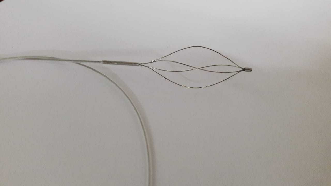 4A URS DORMIA STONE BASKET UROLOGY WITH TIP 3Fr & 4Fr/70cm （Set of 2 pieces ）