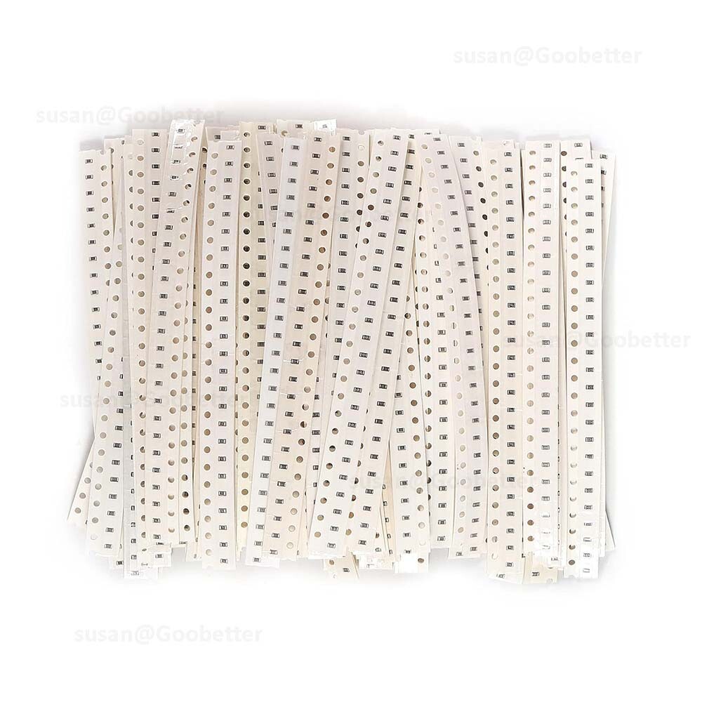 0603 SMD Resistors 0.1W 1% Tolerance Full Range Available 0 ohm to 10M ohm
