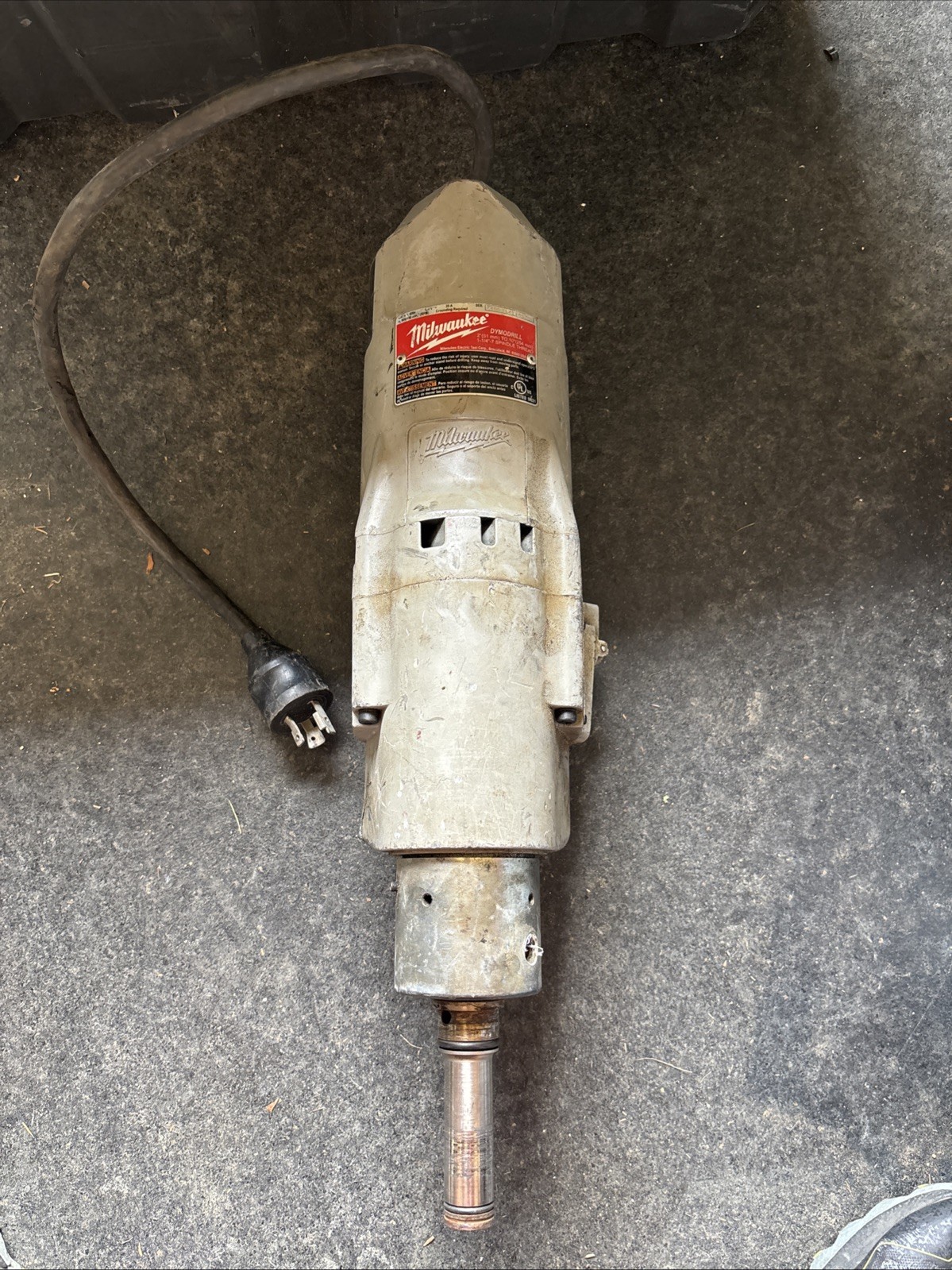 Milwaukee 4094 Heavy Duty Dymodrill 20 Amps 120 Volts DRILL ONLY