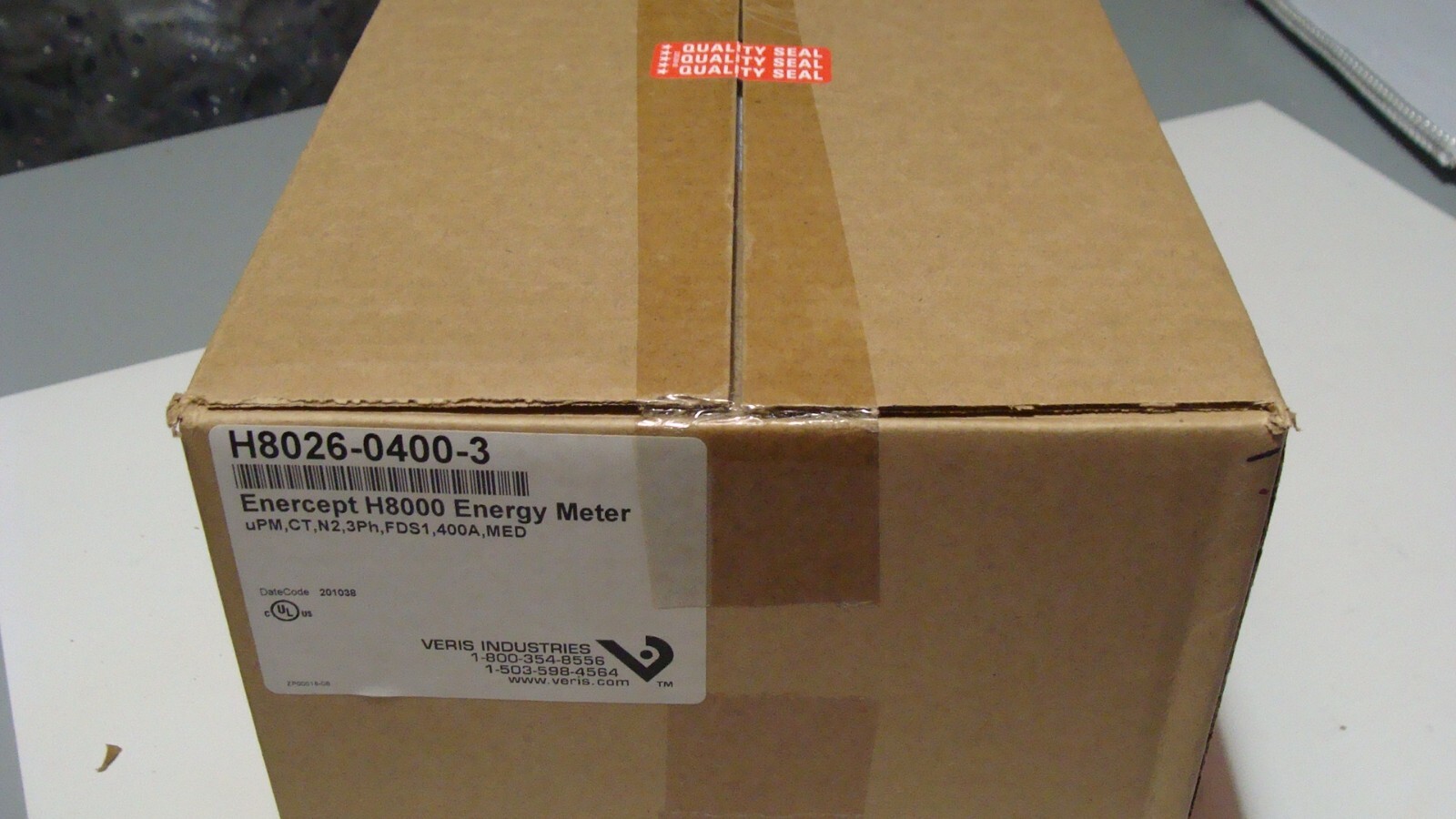 Veris H8026-0400-3 Enercept H8000 Energy Meter Metering Transducer, 400A