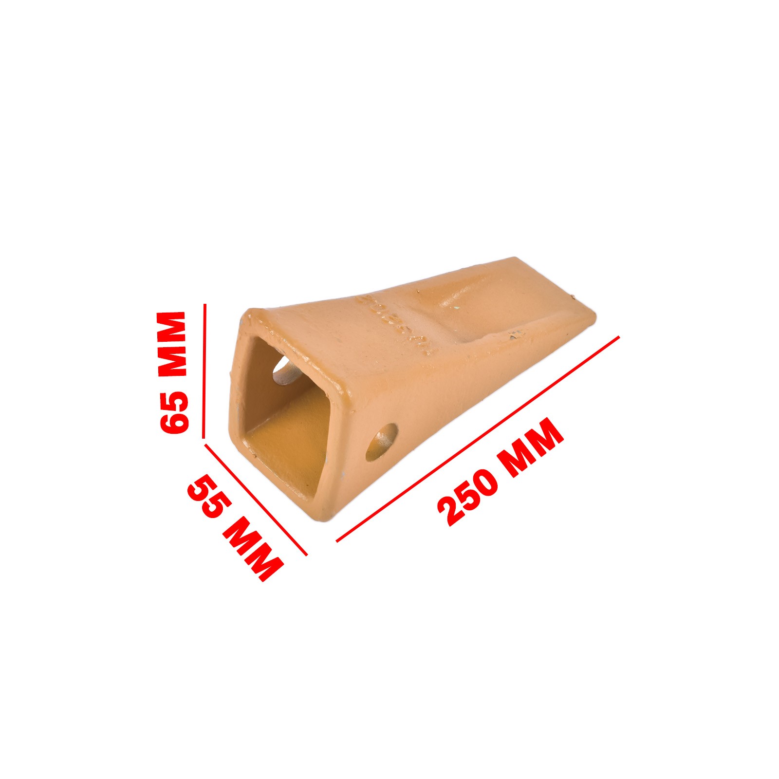 Bucket Shanks 119-3204 w/ Digging Teeth Pins Alloy Steel for J200 Series 10 Set