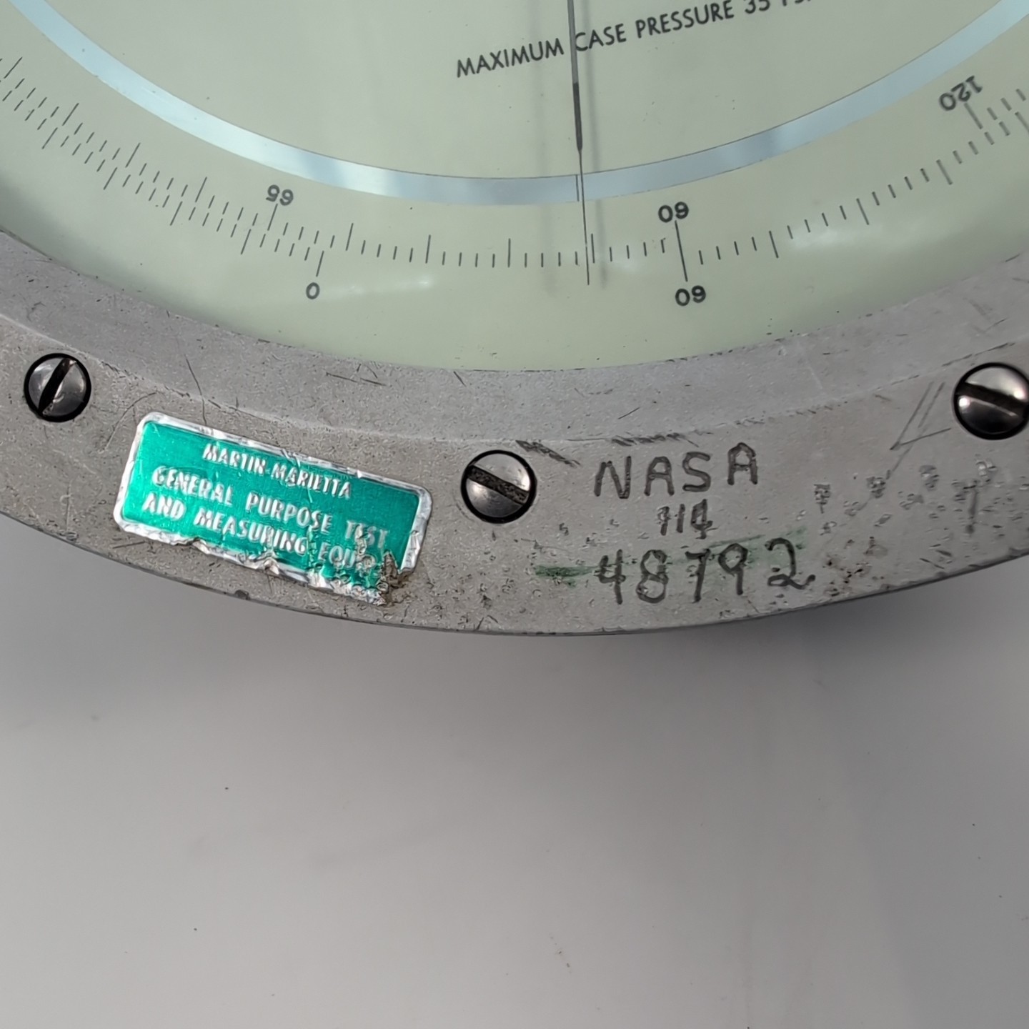 Large Wallace & Tiernan Pressure Meter Gauge FA145 – Inches of Water