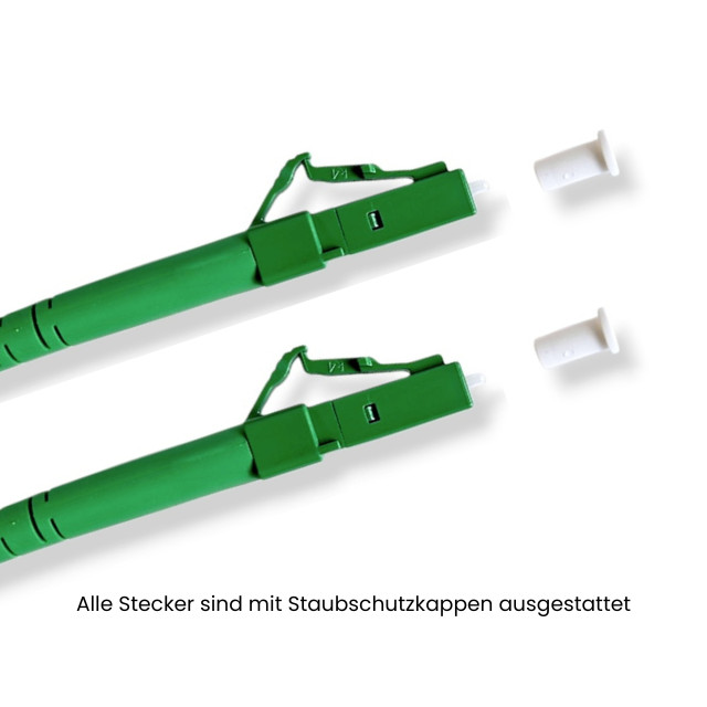 0,5m-100m LCA LCA SIMPLEX Glasfaser Lichtwellenleiter Patchkabel OS2 LWL