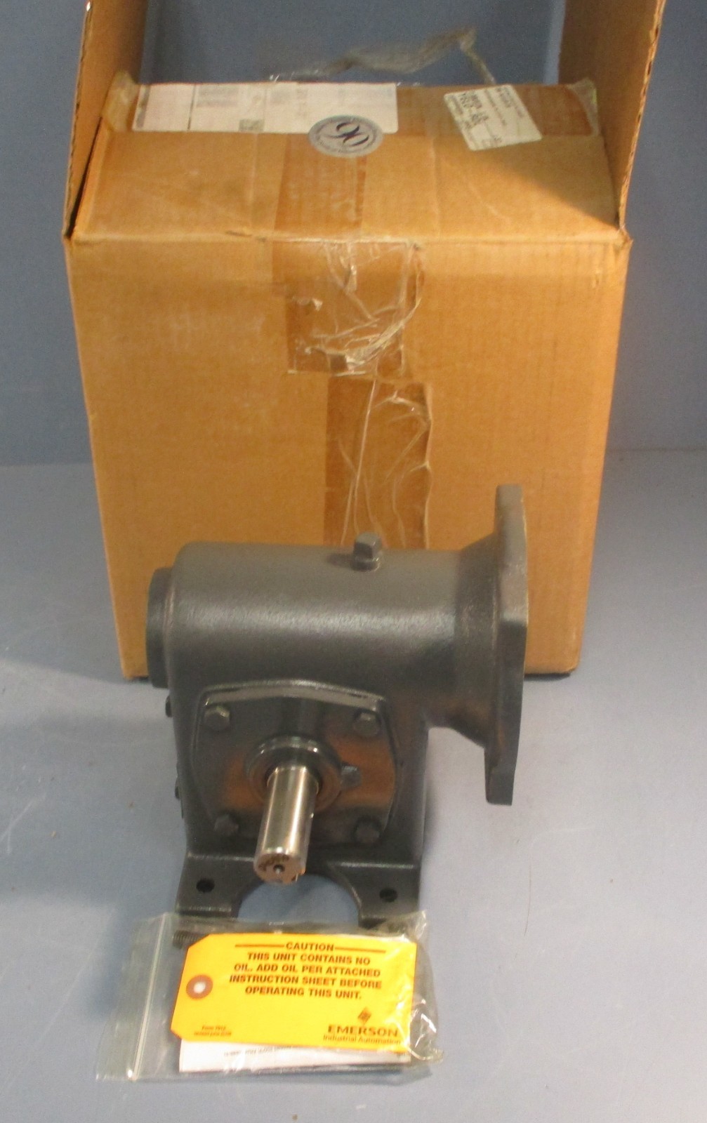 Morse 20GCT 15 LR 56C Gear Reducer 15:1 Ratio 1.44 HP 1750 RPM 1″ Shaft Dia