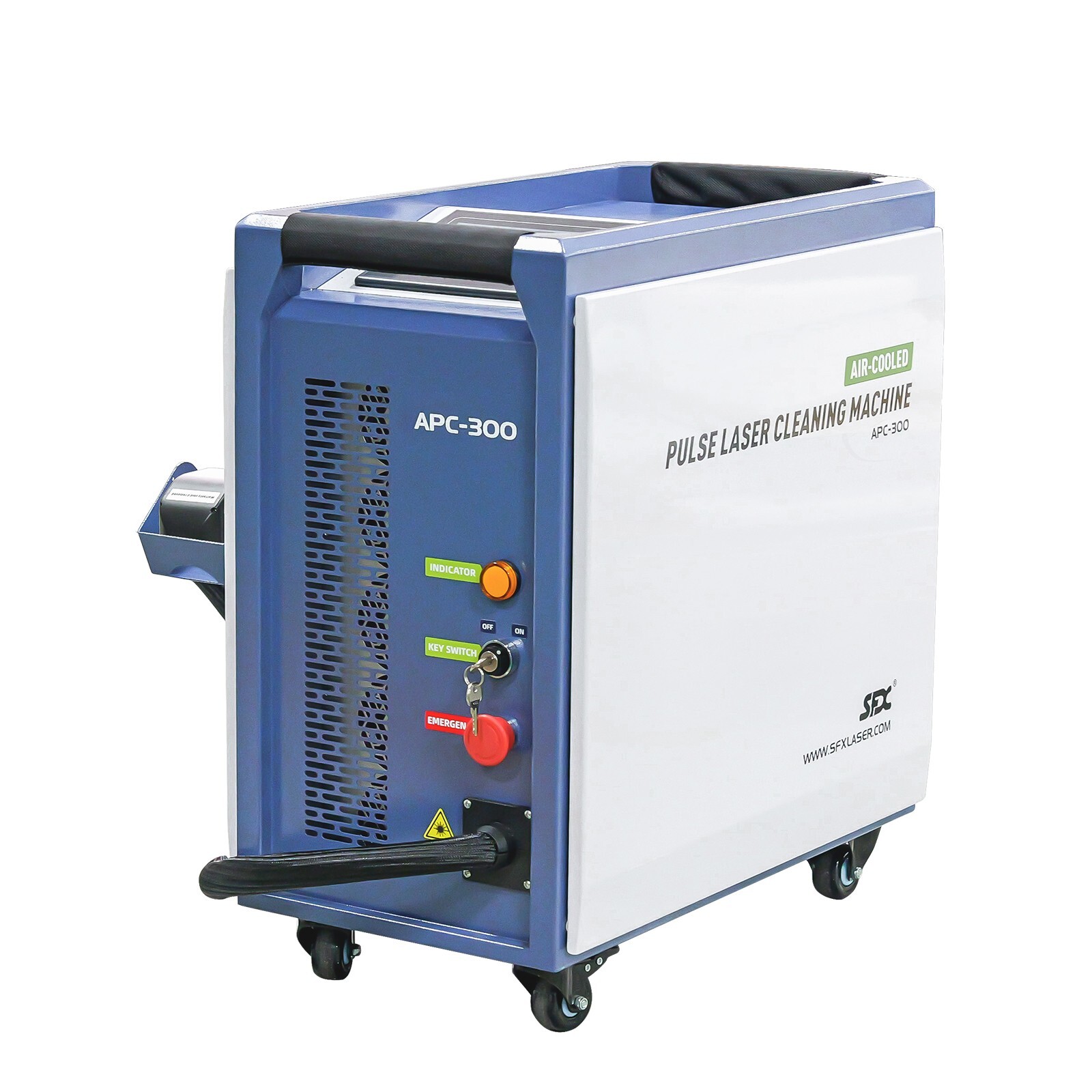SFX 300W Pulse Laser Cleaning Machine Air-Cooled Specially for Wood Cleaning