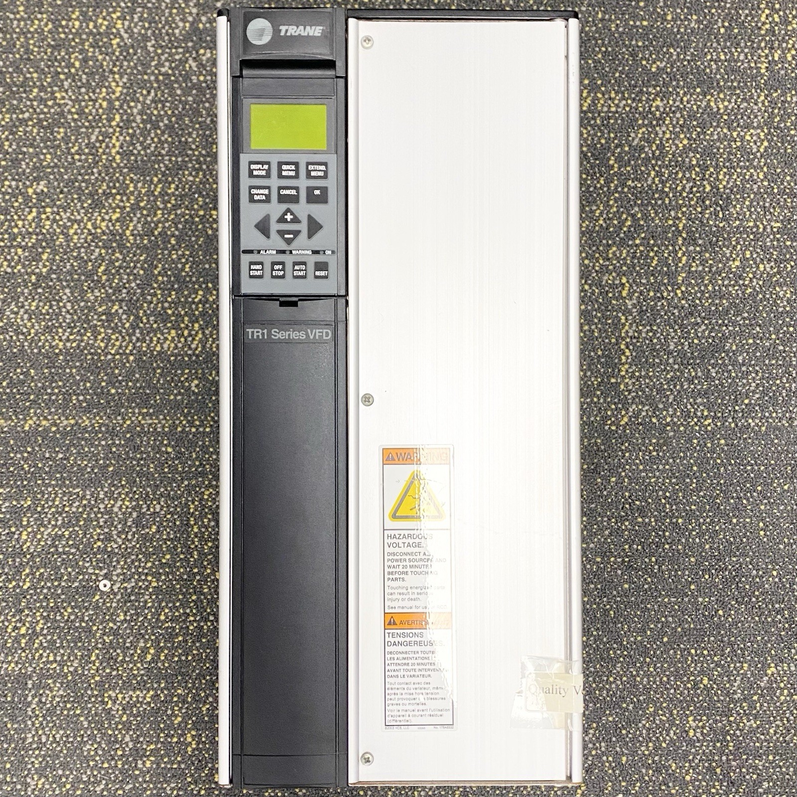 Trane Danfoss 178B5547 TR16027GT4CN1S 25Hp 460V AC Drive