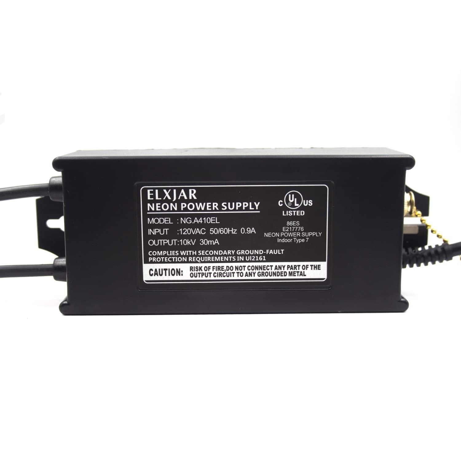 10Kv 10000V 30Ma NG.A410EL Neon Sign Transformer Power Supply for Glass Neon Tub