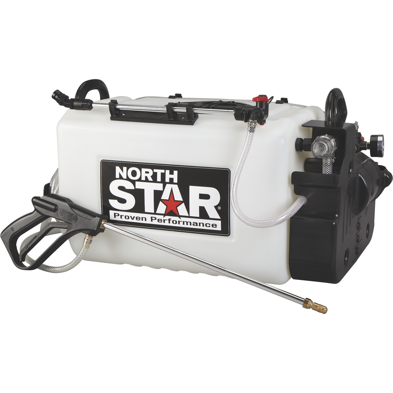 NorthStar ATV Boomless Broadcast and Spot Sprayer, 16-Gallon Capacity, 2.2 GPM,