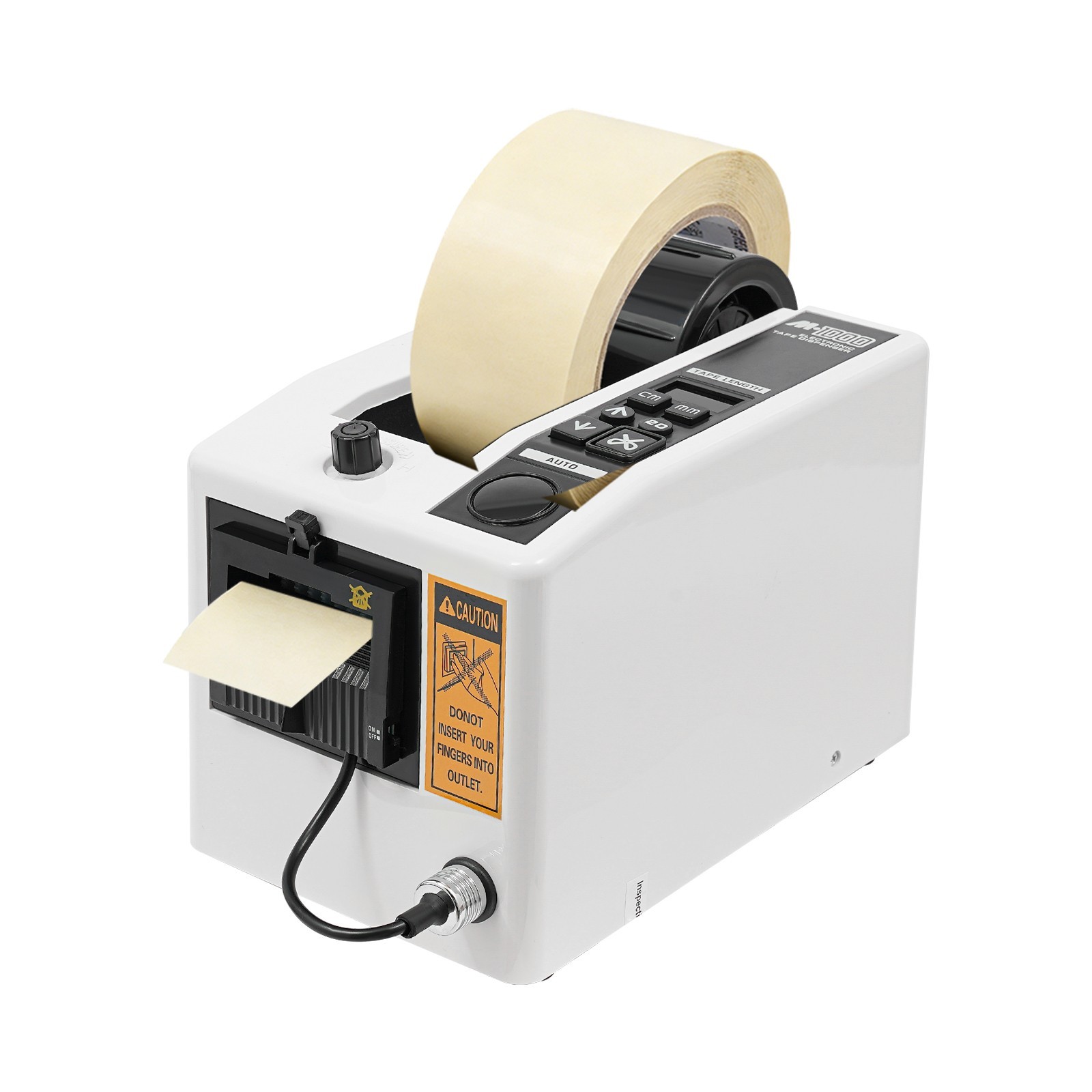 Automatic Electric Tape Cutter for Wrapping/Packing 0.79-39.33in Cutting Length