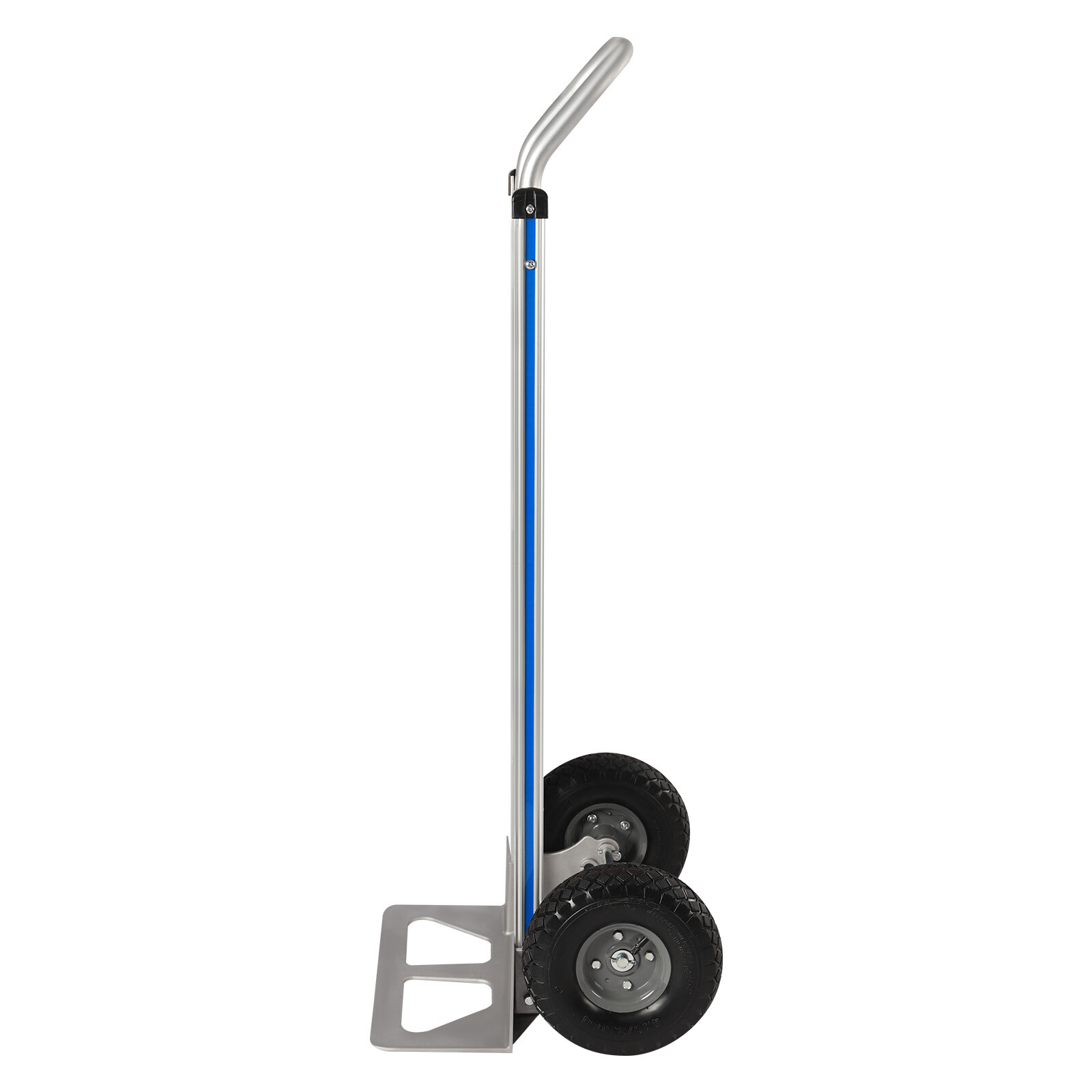Aluminum Alloy Hand Truck Cart Heavy Duty Dolly with Rubber Wheels 440lbs/500lbs