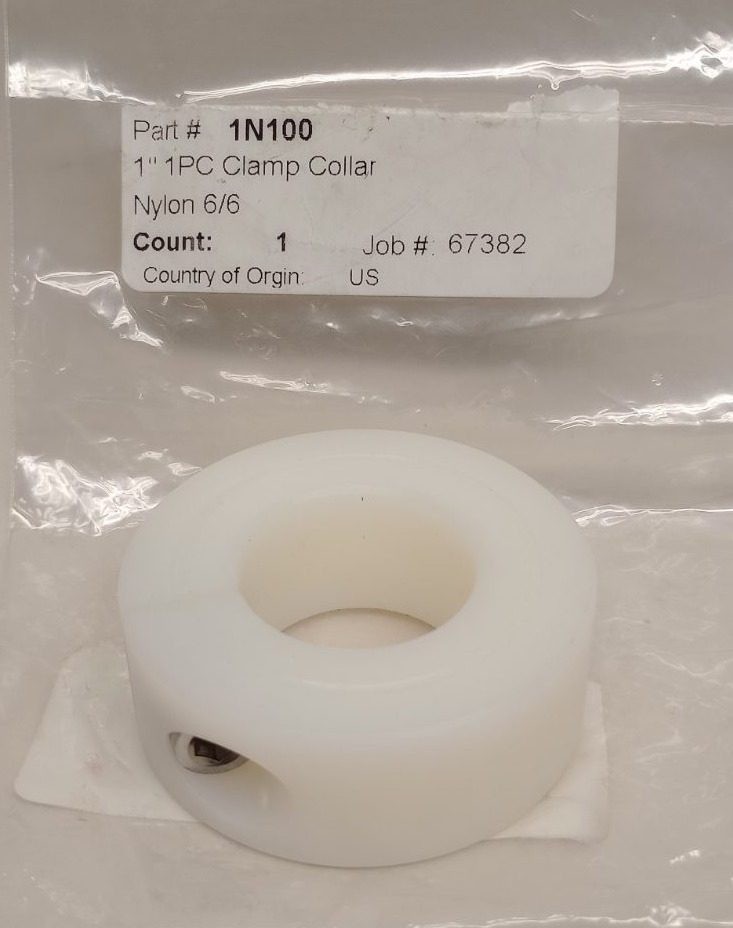 Stafford 1N100 Nylon Clamp Collar 1″ In Nylon 6/6 Split 1 PC