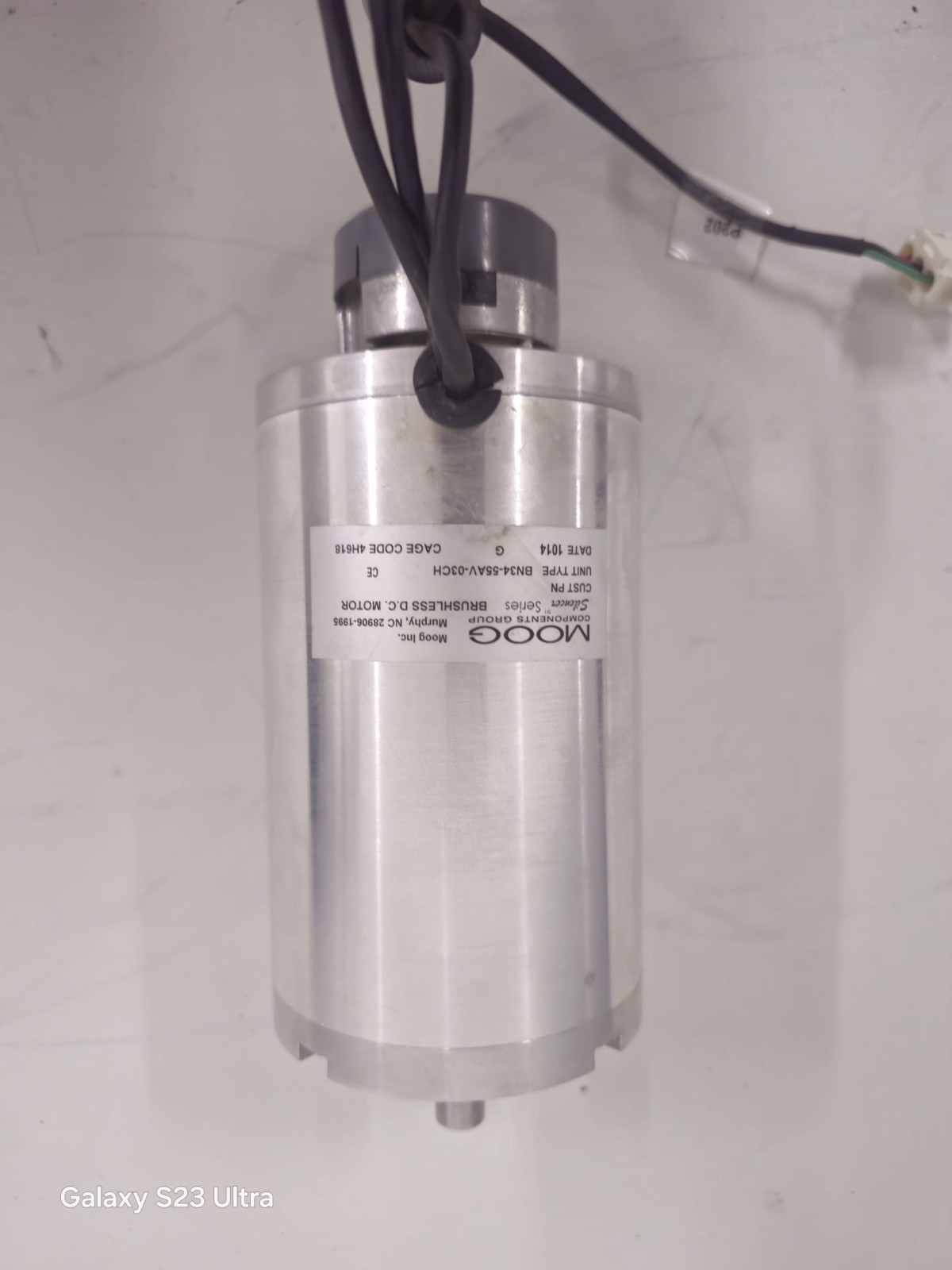 motore BRUSHLESS CC MOOG SILENCER series BN34-55AV-03CH