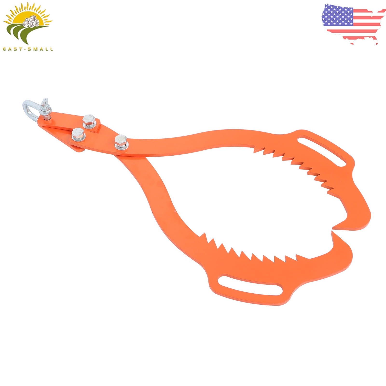 Heavy Duty 2 Claw Timber Log Lifting Logging Tongs Grabber Tong 28in Claw Hook