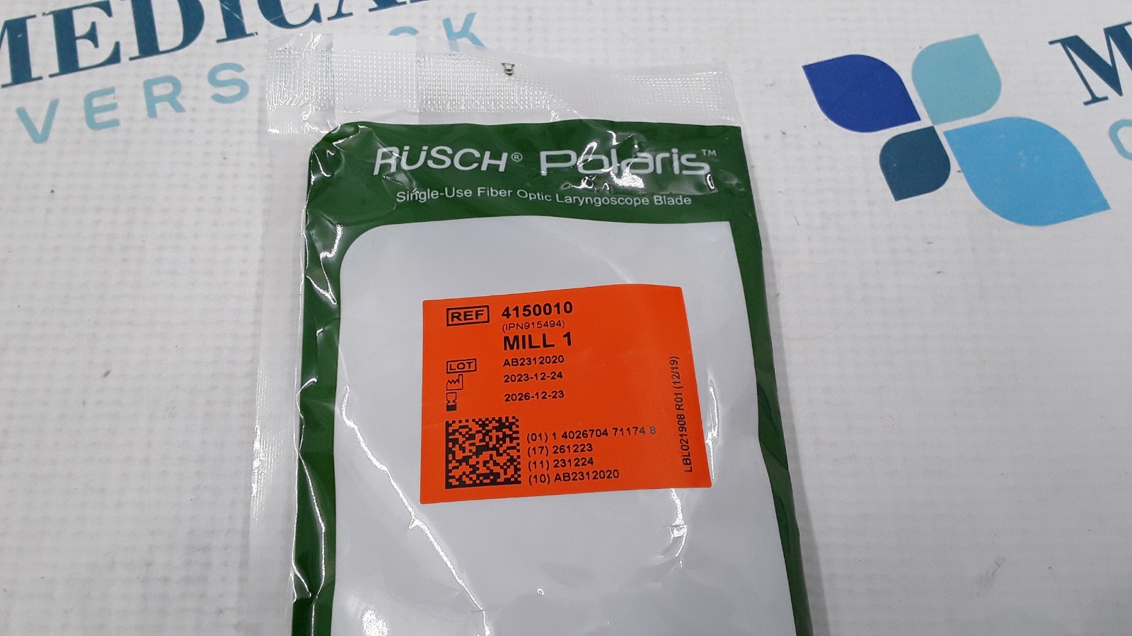 Teleflex Rusch Polaris Mill 1 REF 4150010 EXP 2026-12-23