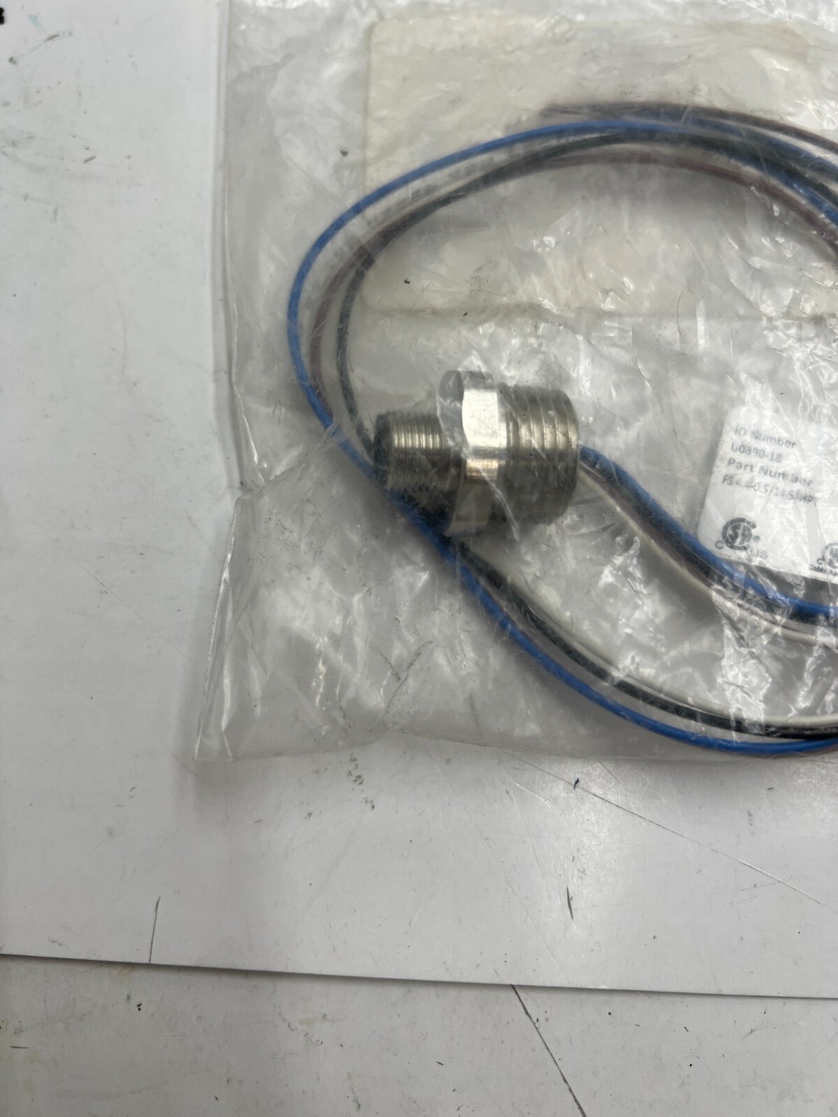 TURCK FS 4.4-0.5/14.5/NPT ID NUMBER U0890-18 Replacement Connector