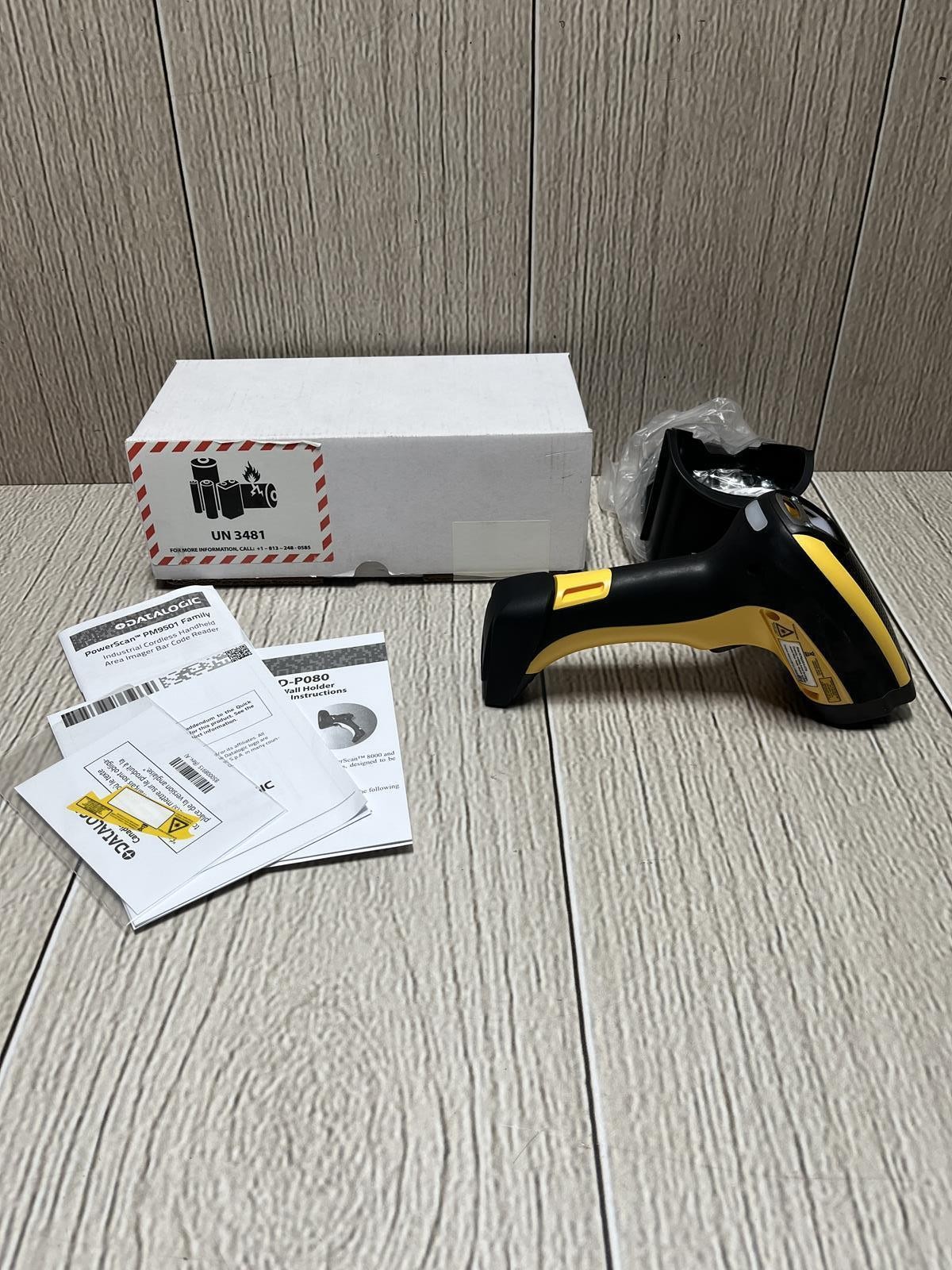 Datalogic POWERSCAN PM9501-HP910RB Wireless Barcode Scanner