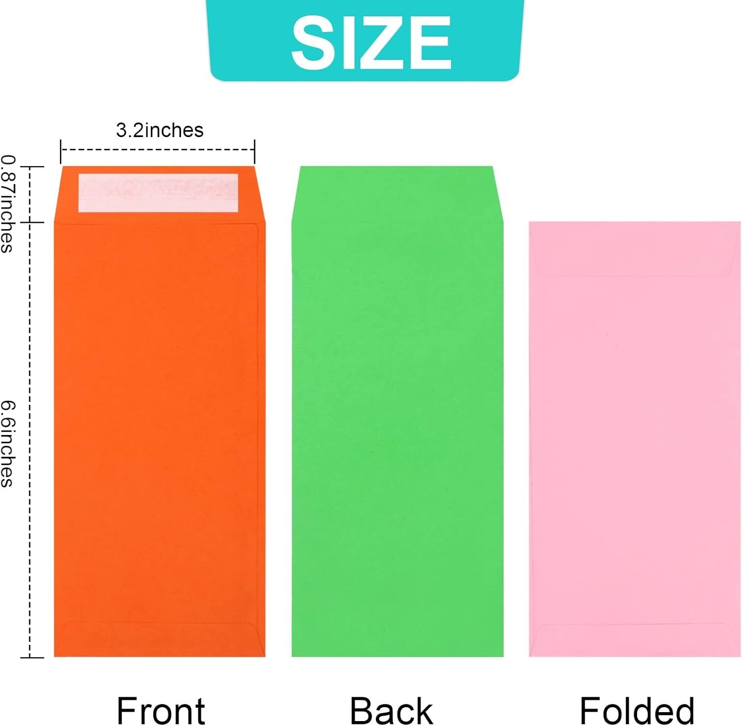 Vibrant 120-Pack Money Saving Envelopes – Perfect for Christmas & Everyday Use