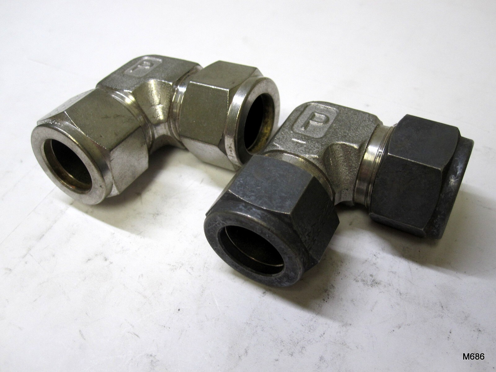 2-QTY Parker 1-CPI 1-A-Lok 5/8″ Union Elbow 10-10 EBZ-SS 10EE10-316