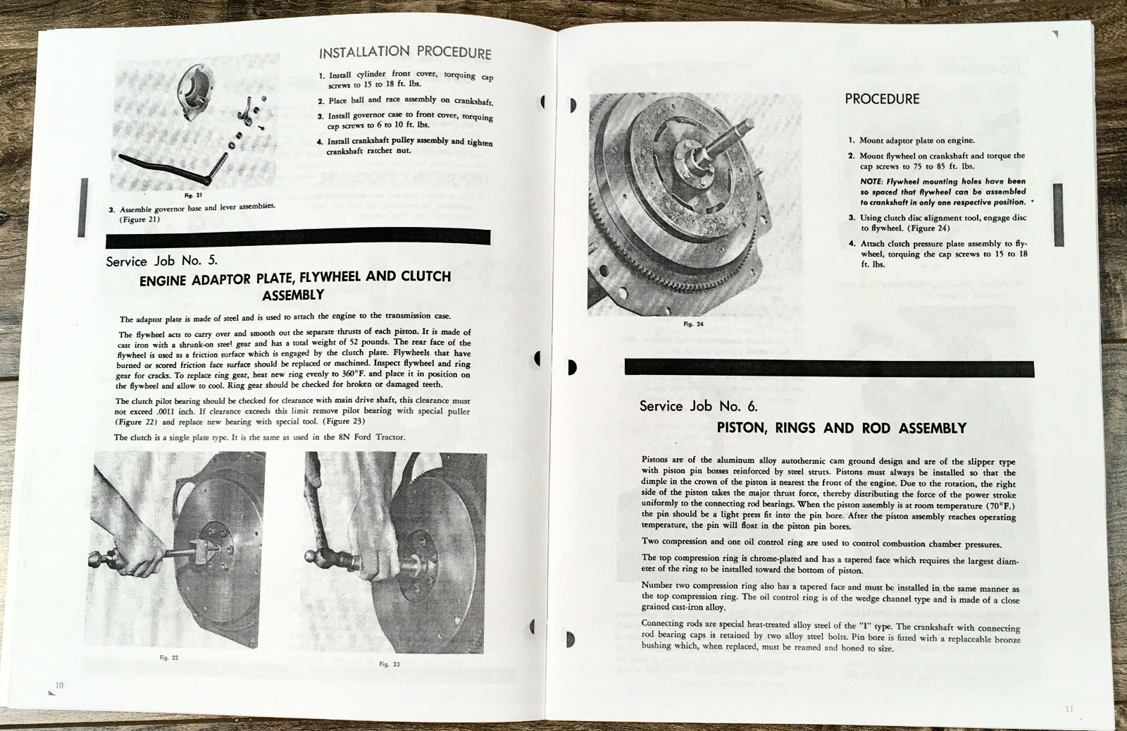 Ford Naa Golden Jubilee Tractor Service Shop Repair Shop Manual Book Workshop
