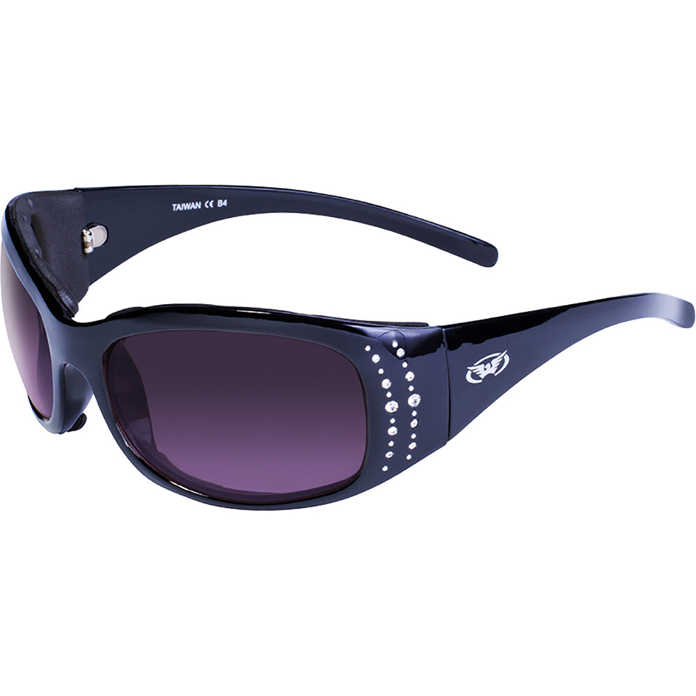 2 Pairs Global Vision Marilyn 2 Plus Womens Padded Sunglasses Clear + Smoke Lens