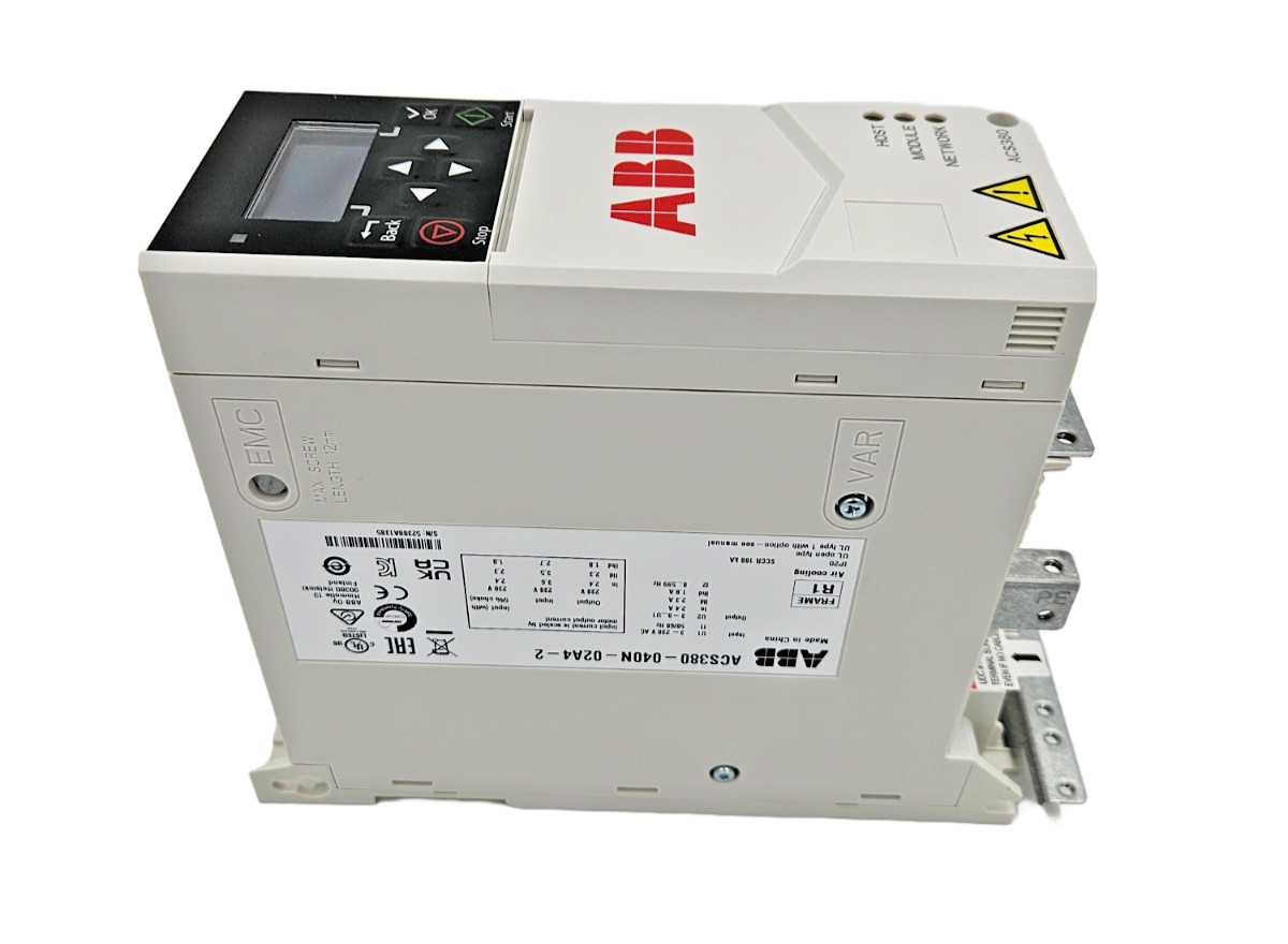 ABB ACS380-040N-02A4-2 AC DRIVE 0.37 KW (0.50 HP) [FAST SHIPPING]