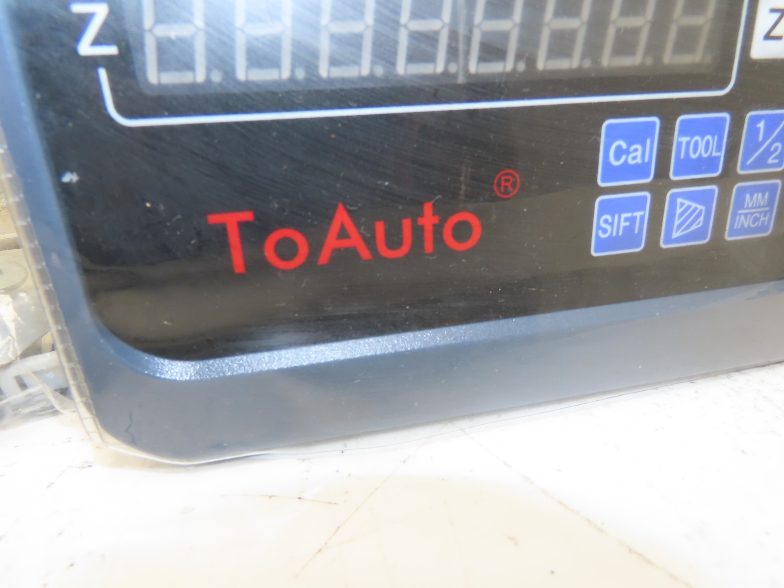 ToAuto DRO-3Axis HMI Controller Panel Push Button W/ Linear Scales Mount & Cord