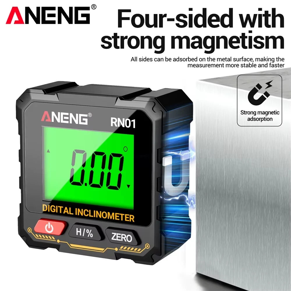 Magnetic Digital Level Box Gauge Angle Meter Finder Protractor Inclinometer