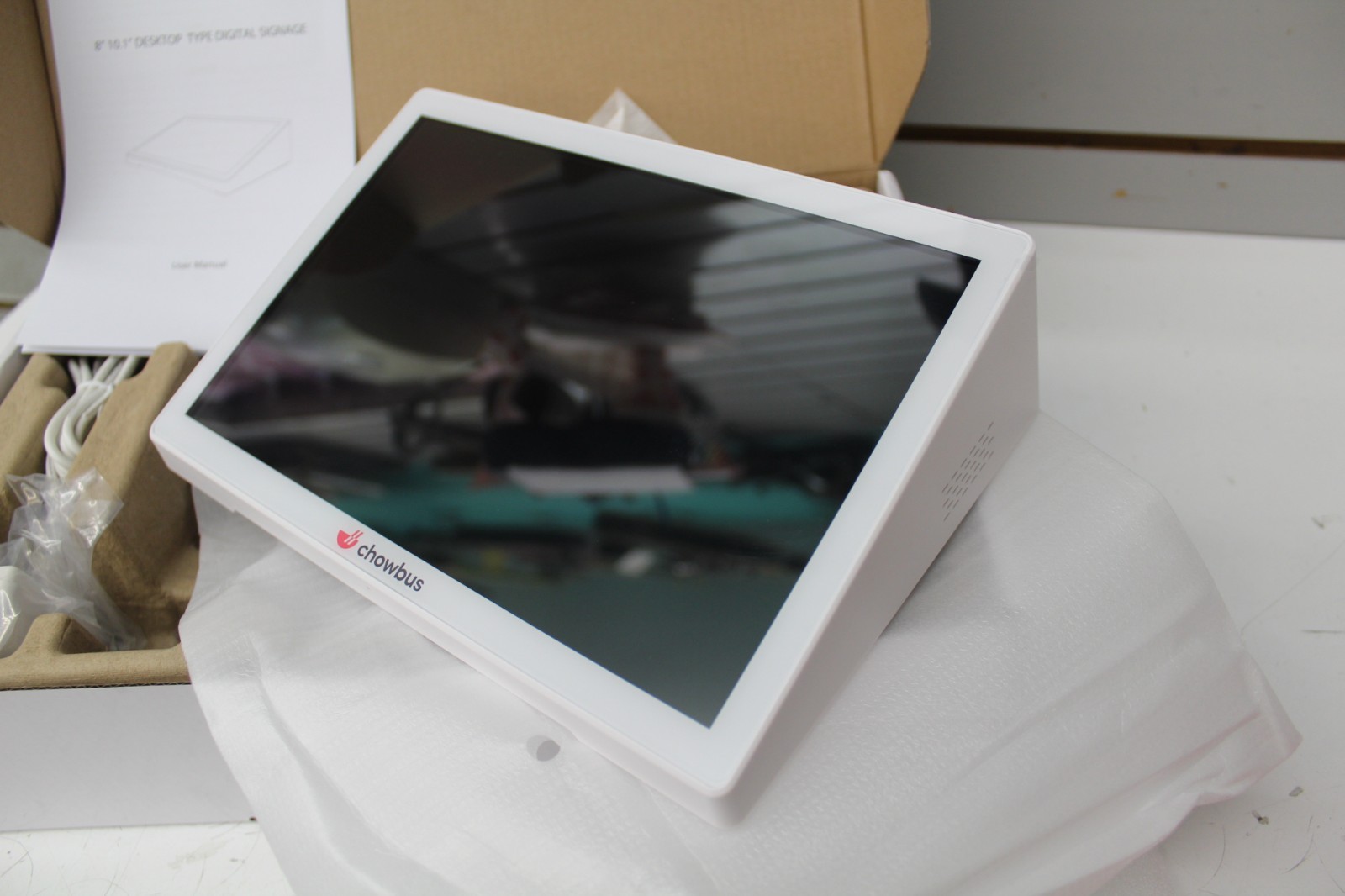 Chowbus Digital Menu Tablet Desktop Signage 10″ CFD Terminal – RK3399 POS NEW